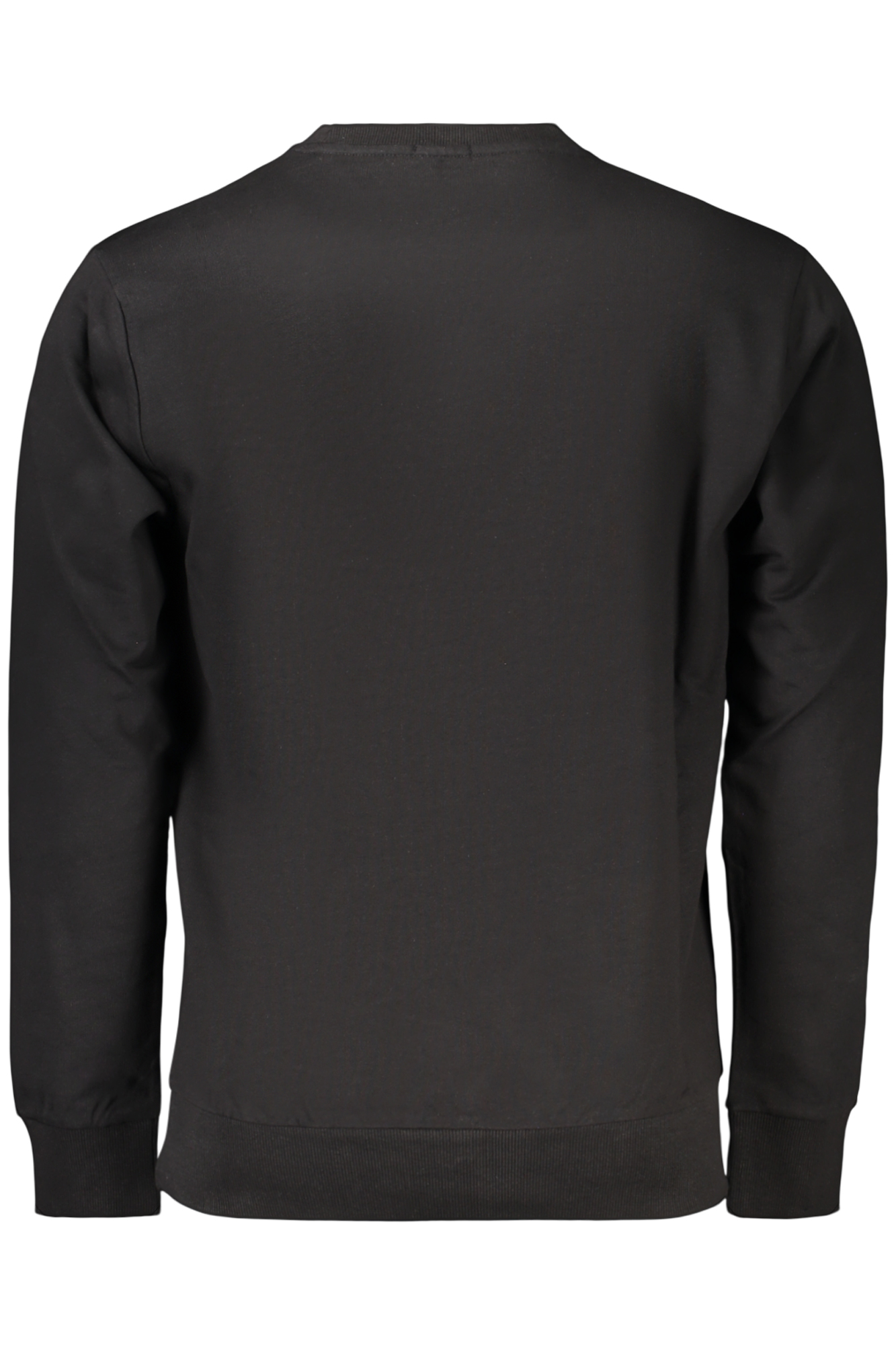 RIFLE FELPA SENZA ZIP UOMO - Nero - immagine 2