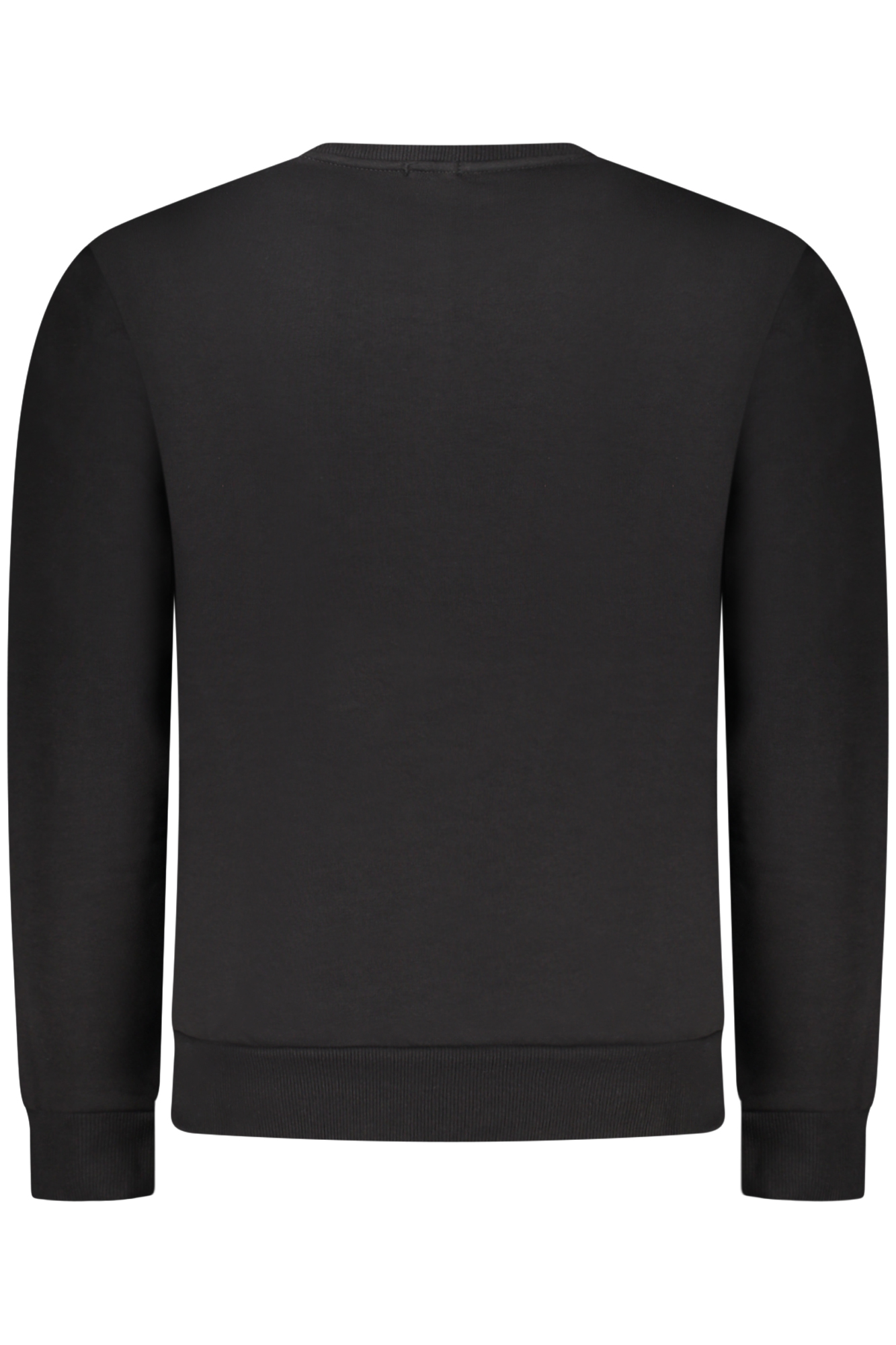 RIFLE FELPA SENZA ZIP UOMO - Nero - immagine 2