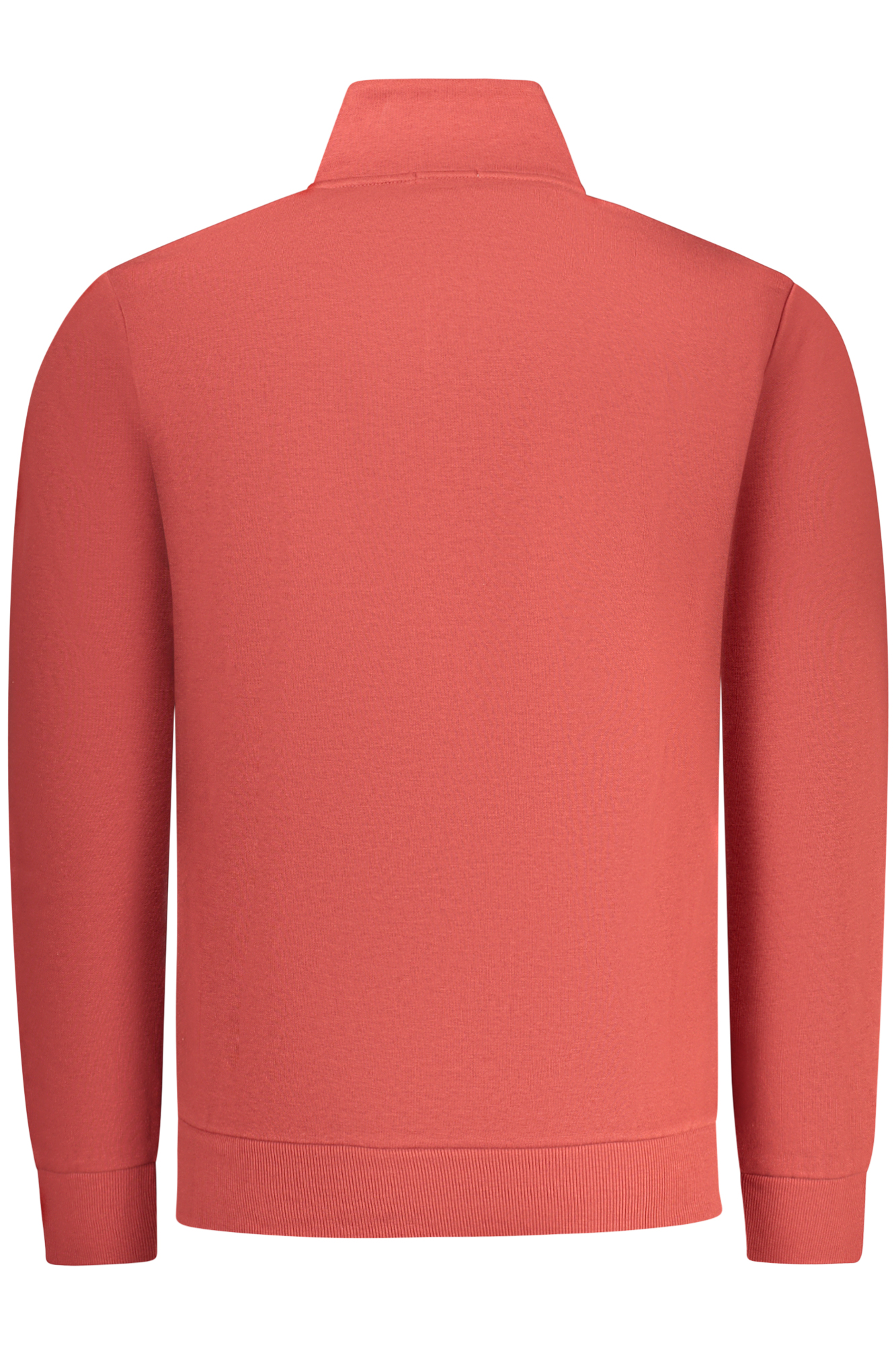 RIFLE FELPA SENZA ZIP UOMO - Rosso - immagine 2