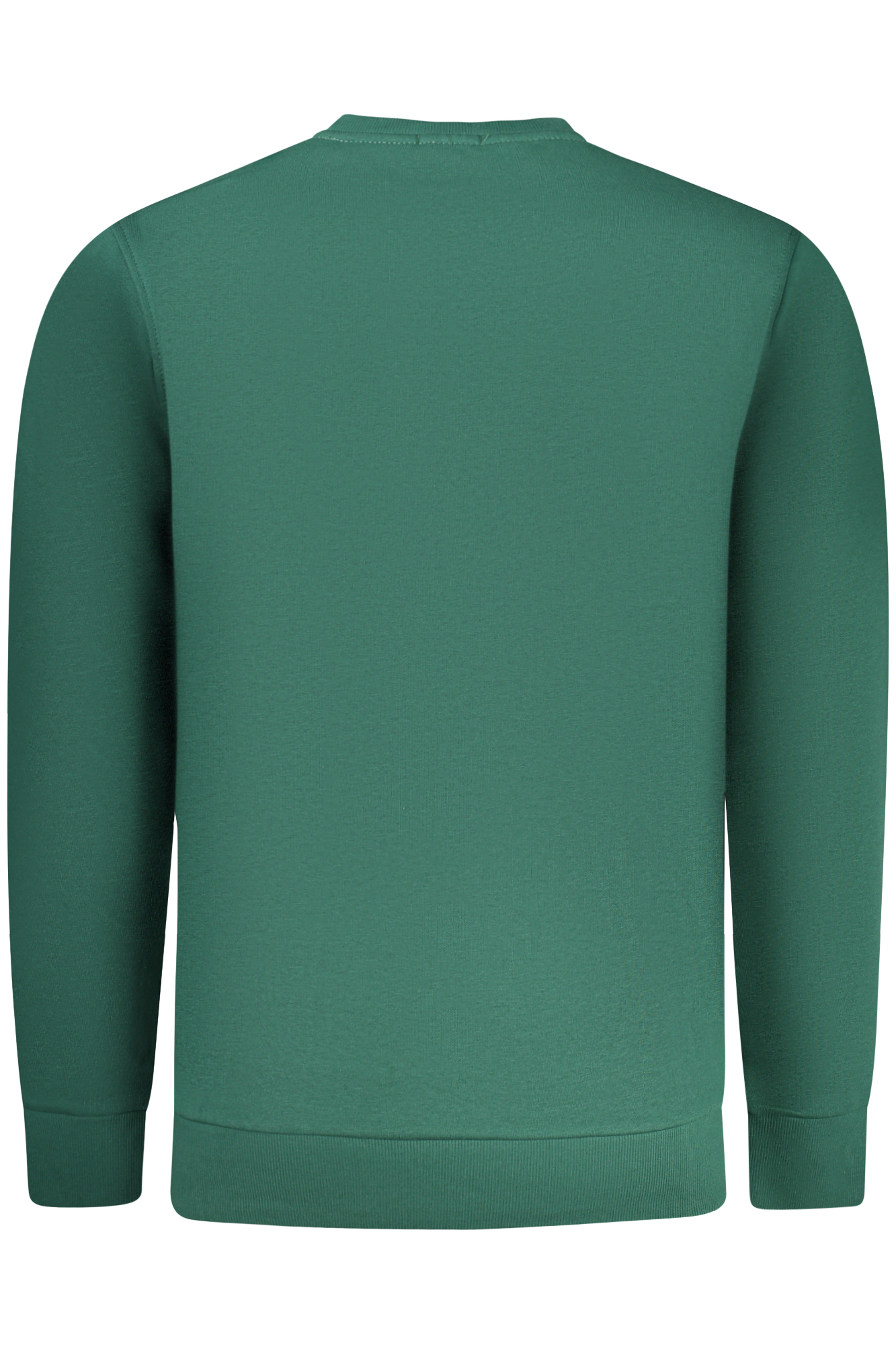 RIFLE FELPA SENZA ZIP UOMO - Verde - immagine 2