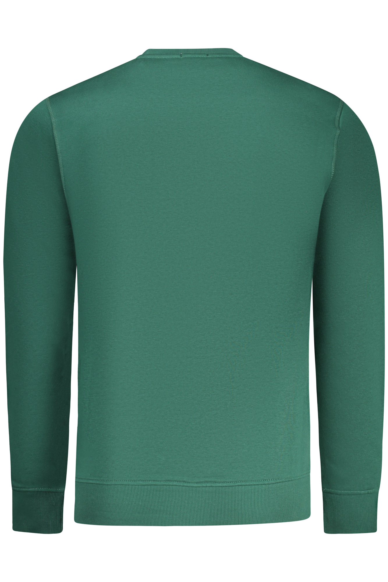 RIFLE FELPA SENZA ZIP UOMO - Verde - immagine 2