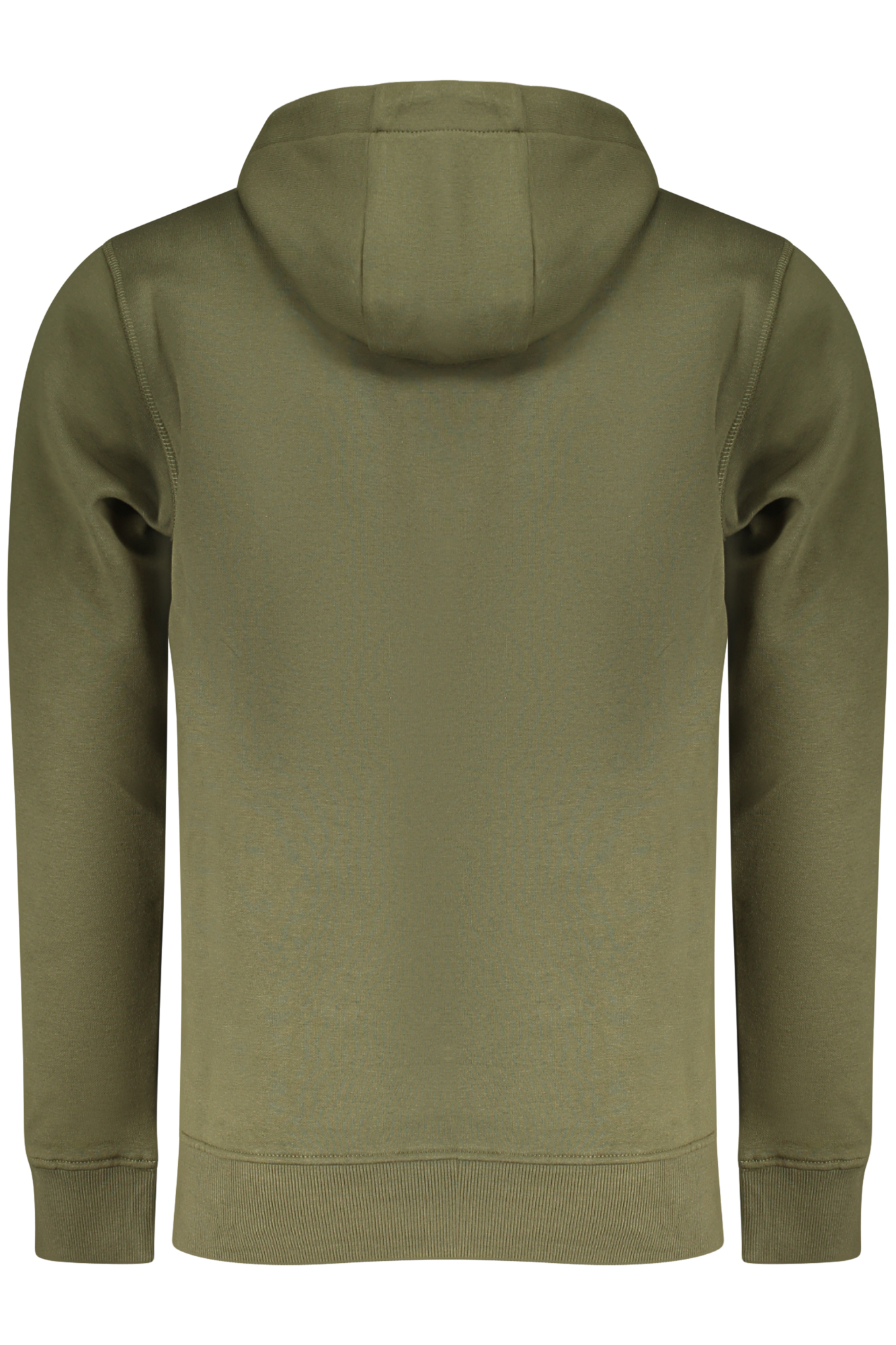 RIFLE FELPA SENZA ZIP UOMO - Verde - immagine 2