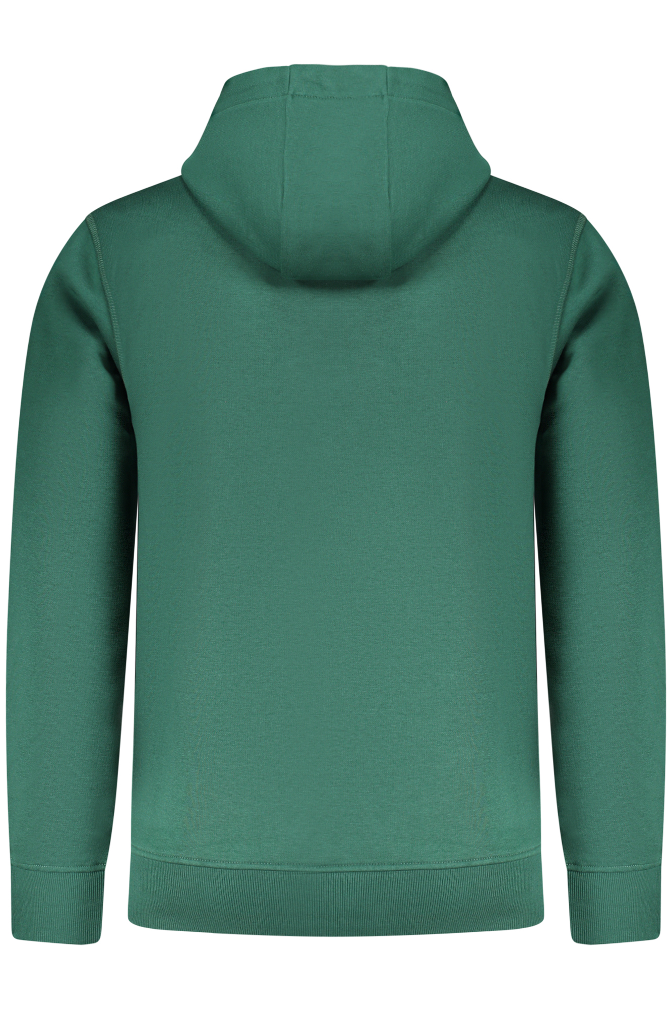 RIFLE FELPA SENZA ZIP UOMO - Verde - immagine 2