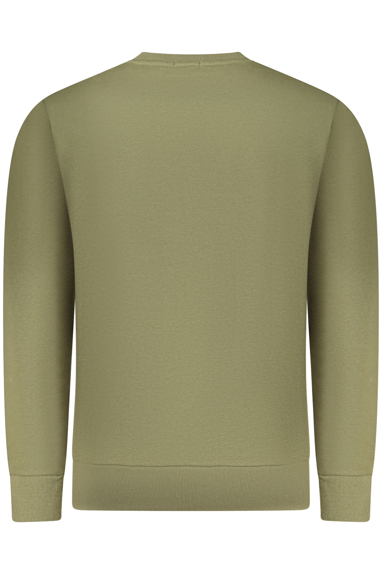 RIFLE FELPA SENZA ZIP UOMO - Verde - immagine 2