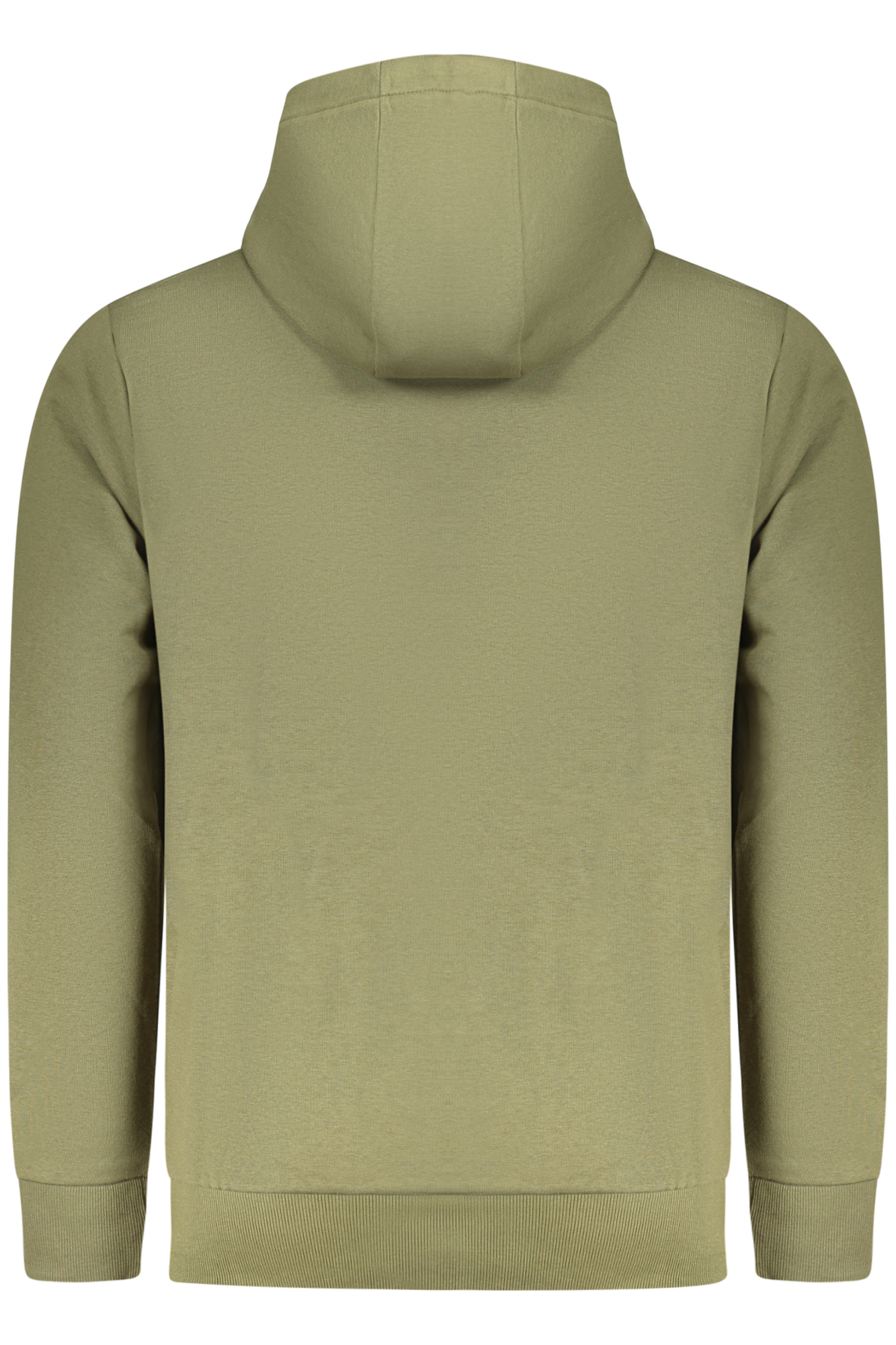 RIFLE FELPA SENZA ZIP UOMO - Verde - immagine 2