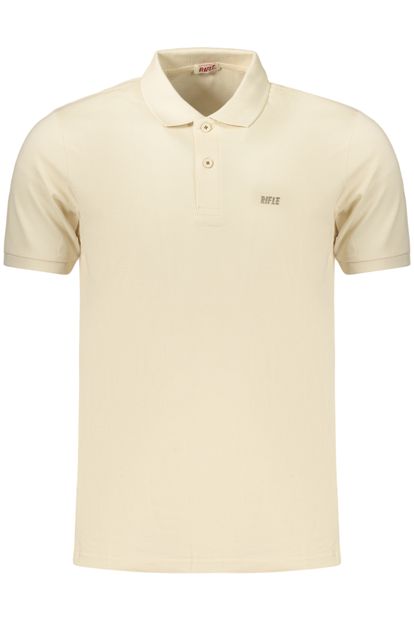 RIFLE POLO MANICHE CORTE UOMO - Beige