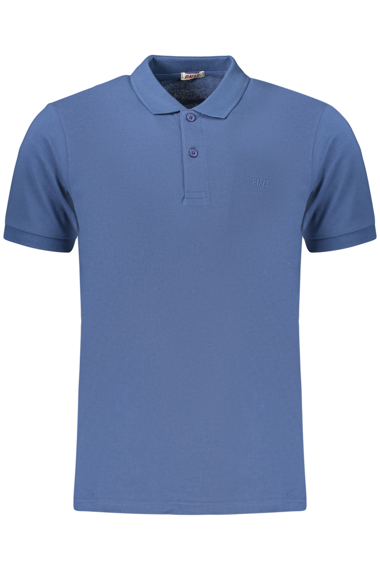 RIFLE POLO MANICHE CORTE UOMO - Blu