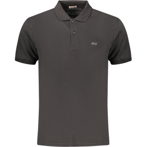 RIFLE POLO MANICHE CORTE UOMO - Nero