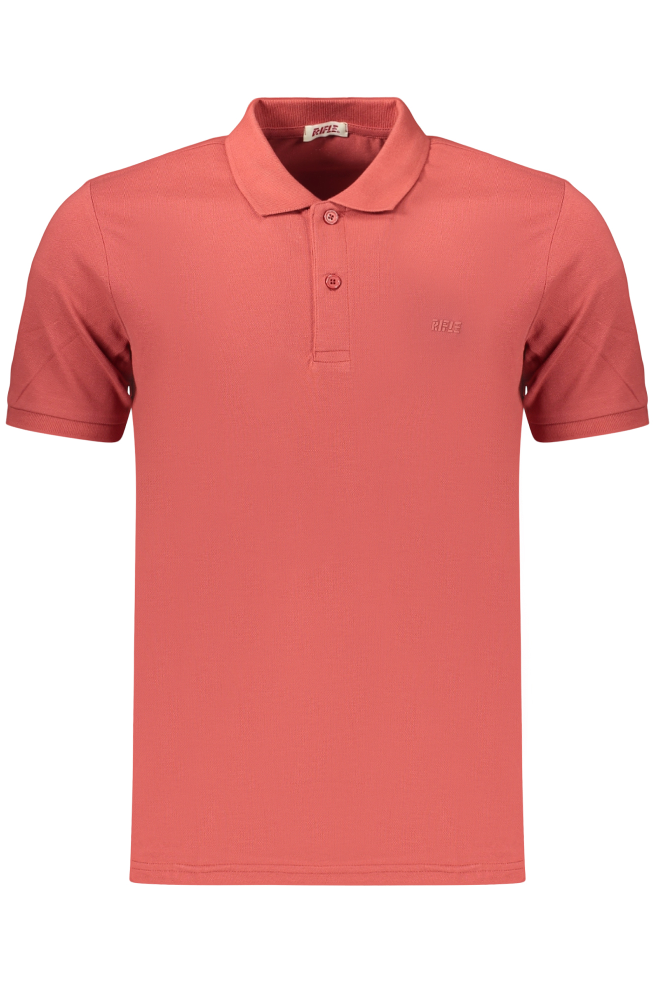 RIFLE POLO MANICHE CORTE UOMO - Rosso