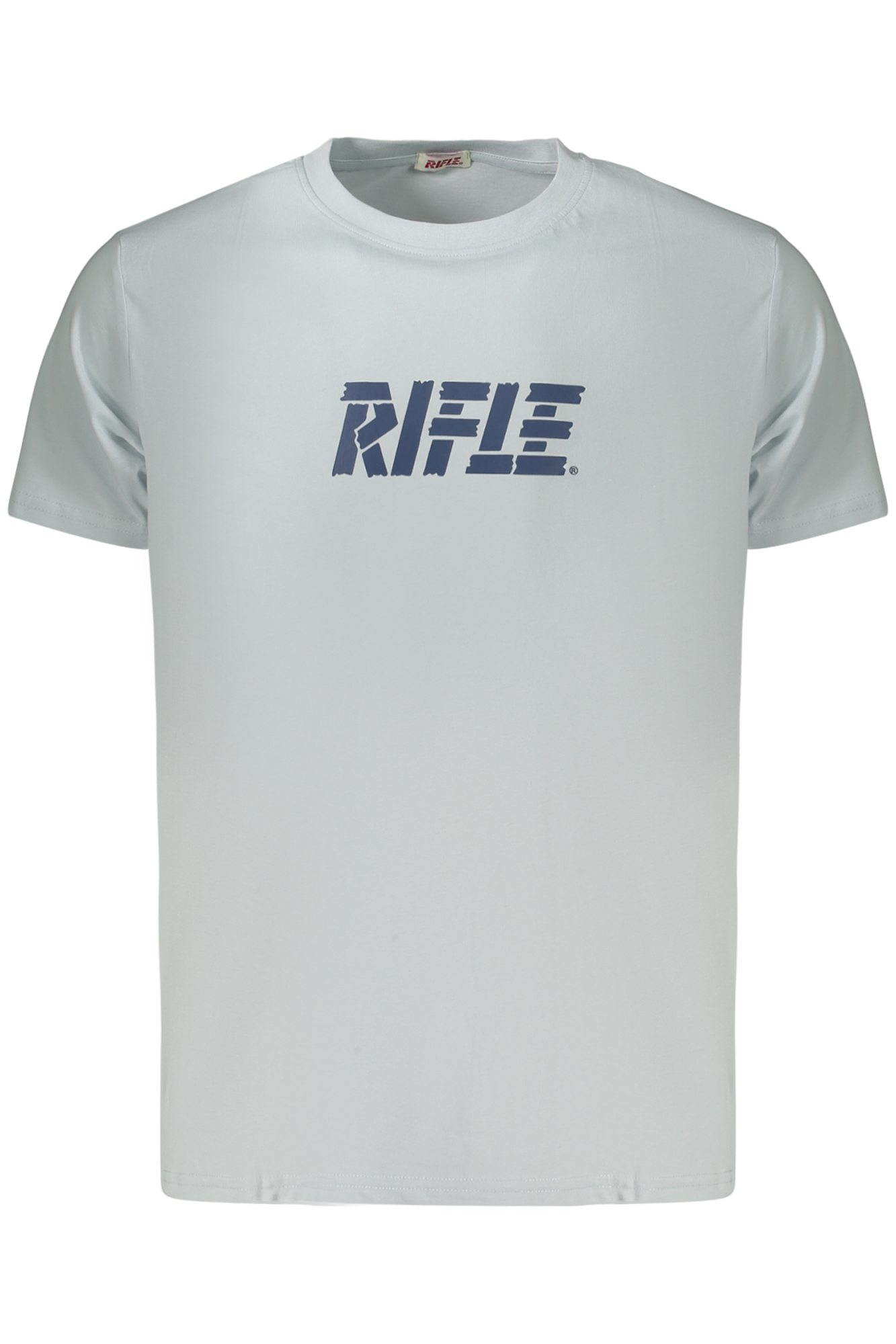 RIFLE T-SHIRT MANICHE CORTE UOMO - Azzurro