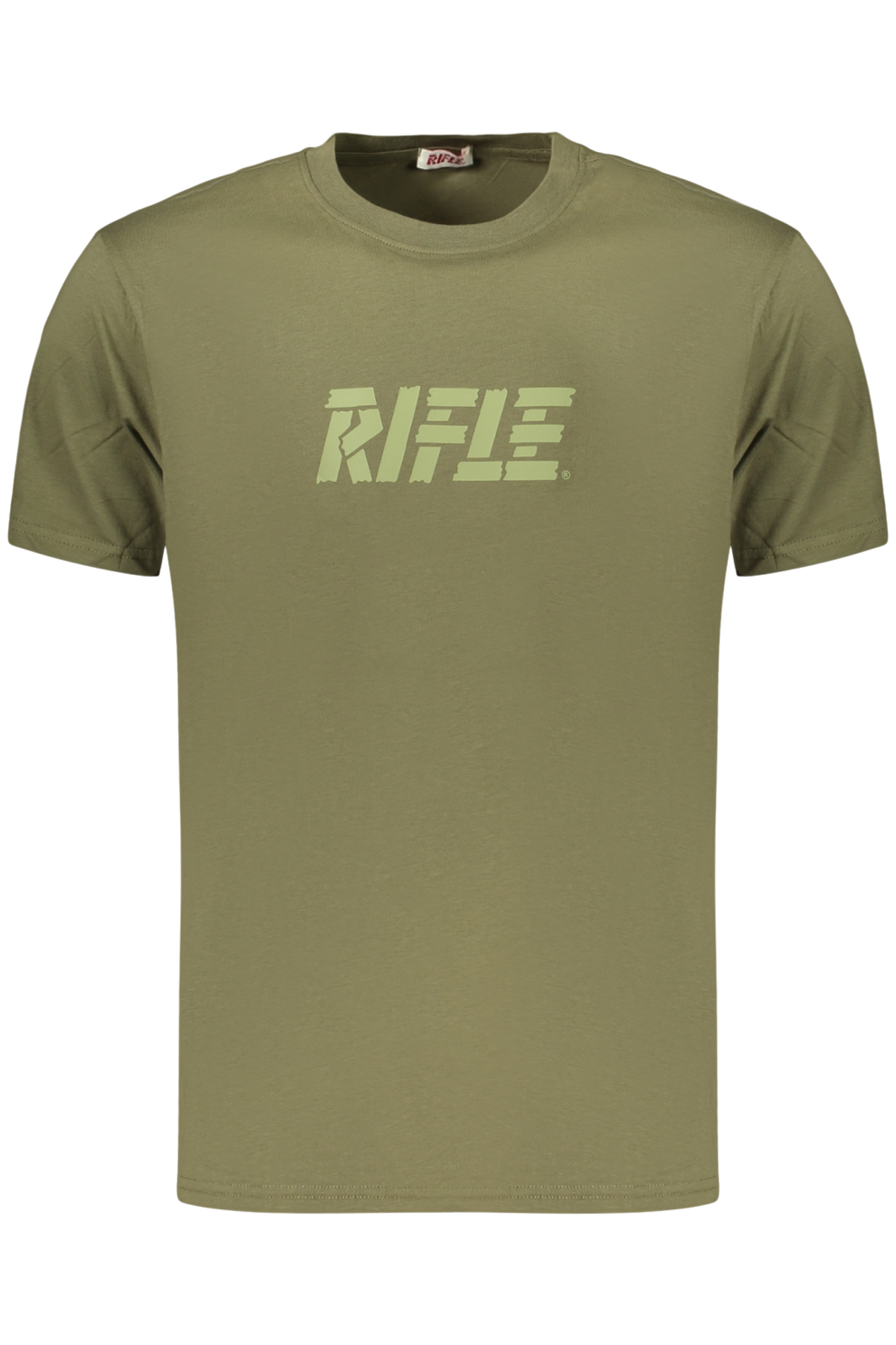 RIFLE T-SHIRT MANICHE CORTE UOMO - Verde
