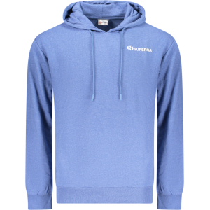 SUPERGA FELPA SENZA ZIP UOMO - Azzurro