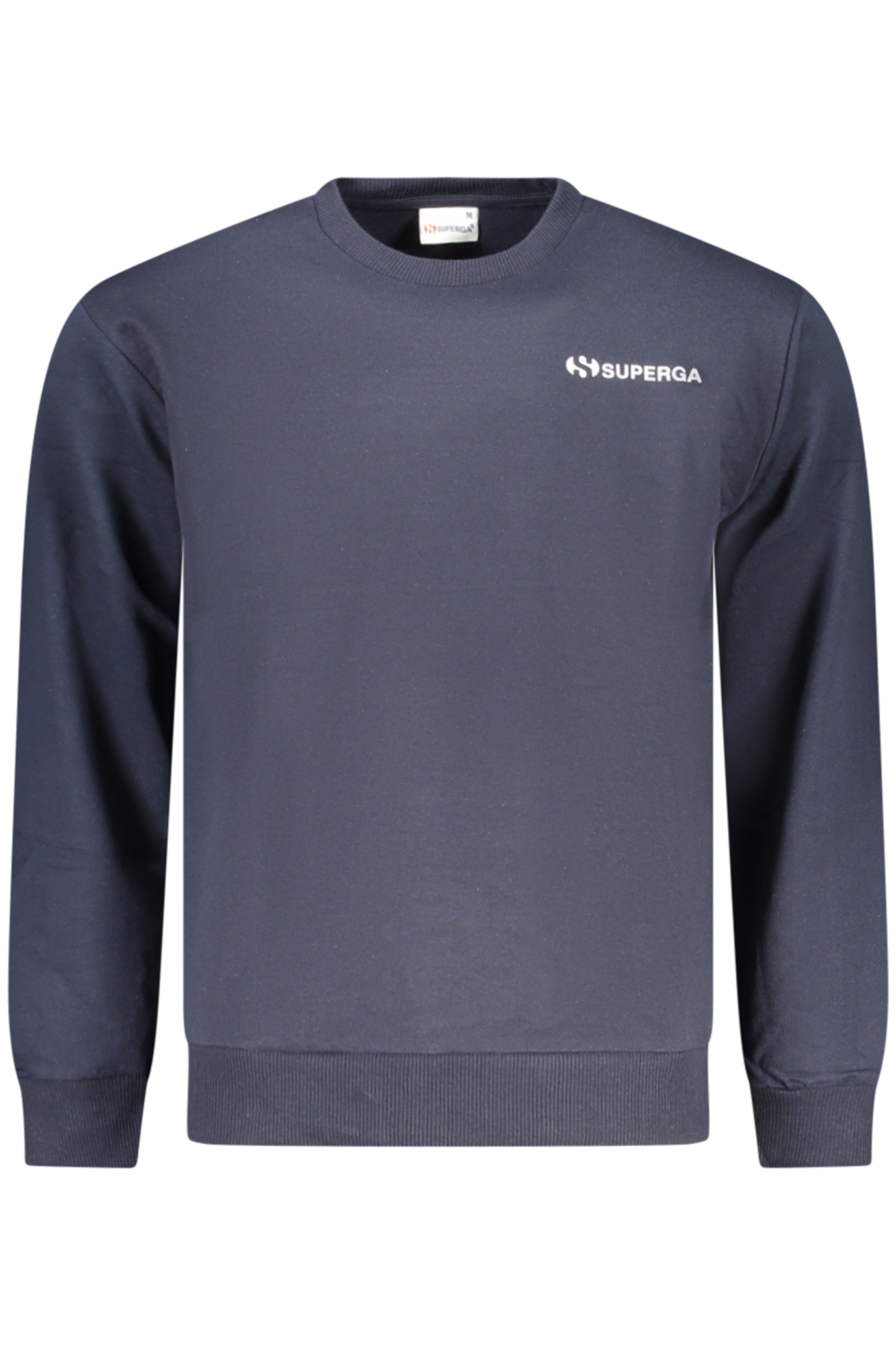 SUPERGA FELPA SENZA ZIP UOMO - Blu