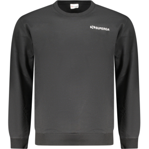 SUPERGA FELPA SENZA ZIP UOMO - Nero