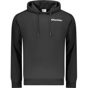 SUPERGA FELPA SENZA ZIP UOMO - Nero