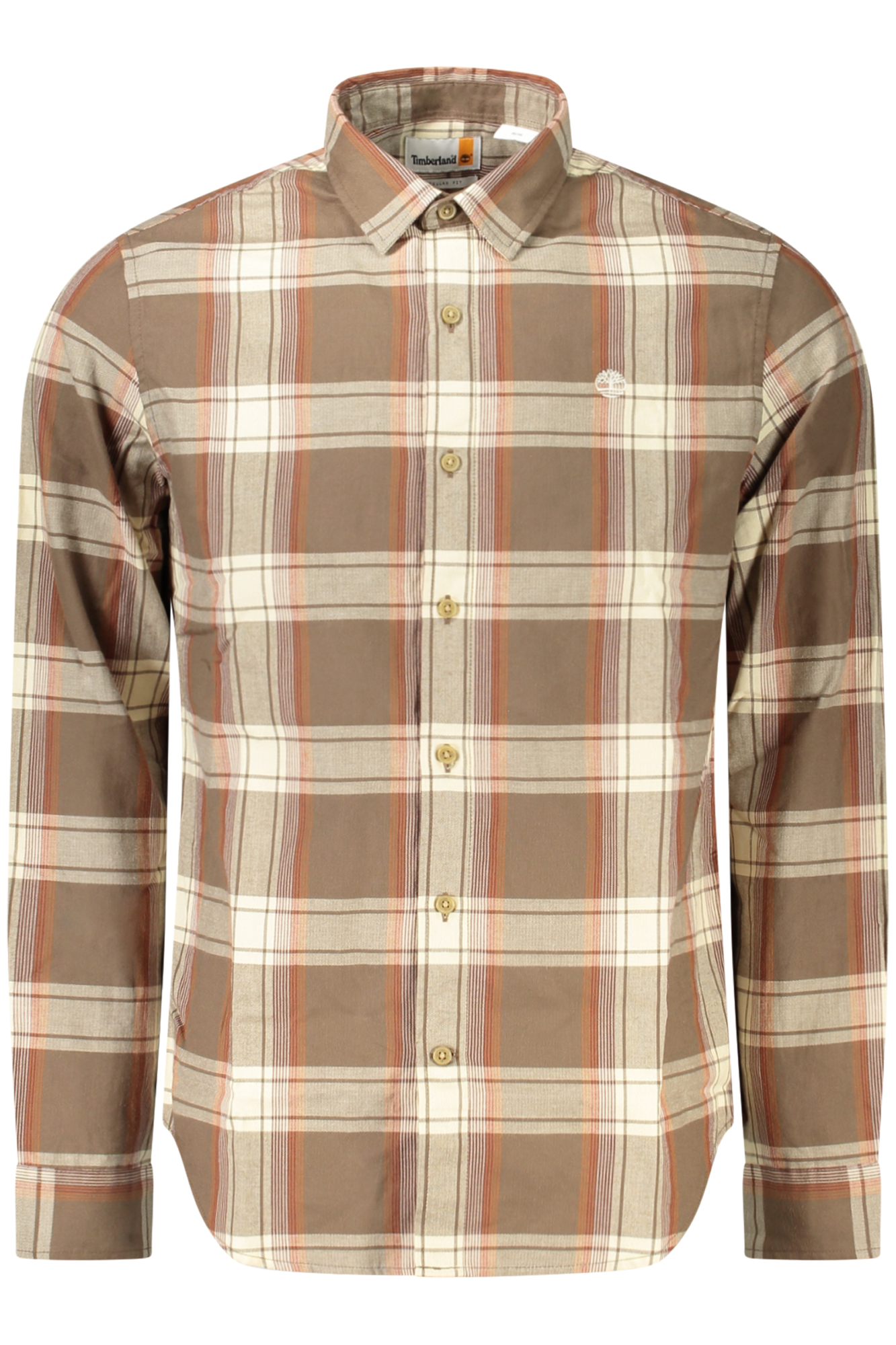 TIMBERLAND CAMICIA MANICHE LUNGHE UOMO - Marrone