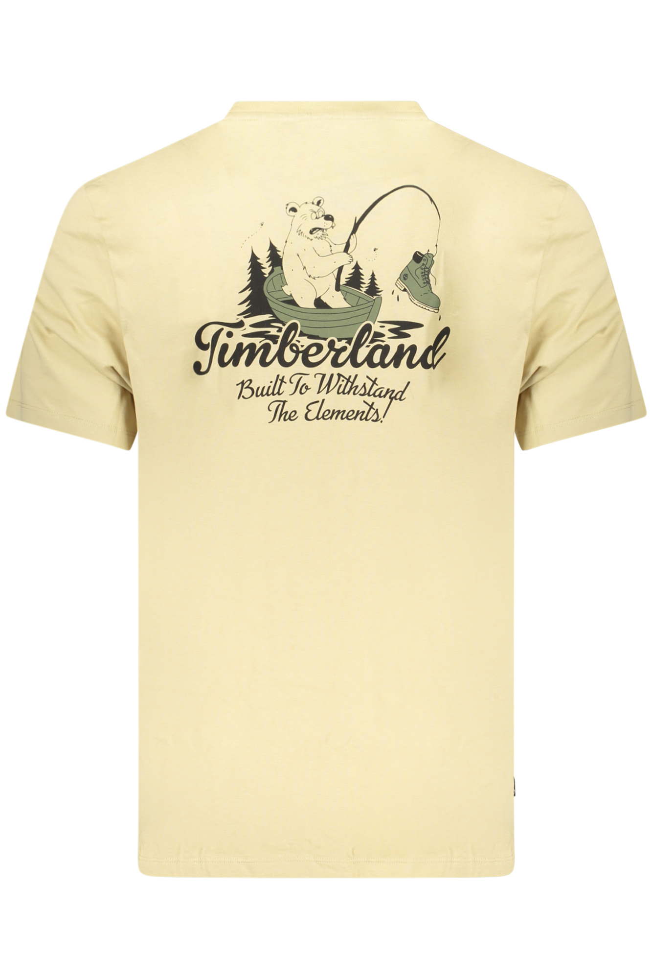 TIMBERLAND T-SHIRT MANICHE CORTE UOMO - Beige - immagine 2