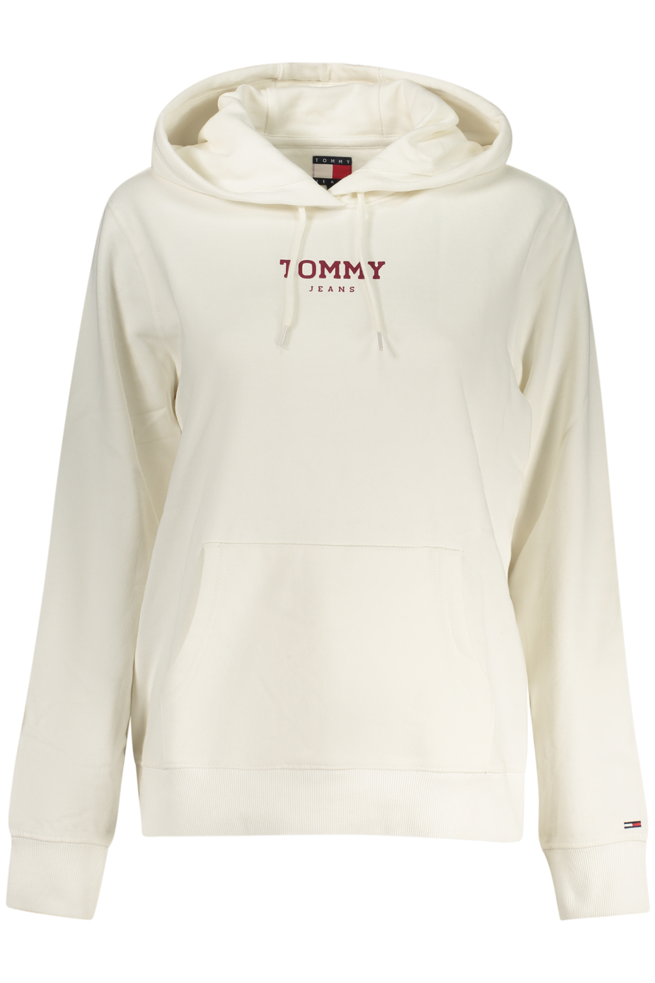 TOMMY HILFIGER FELPA SENZA ZIP DONNA - Bianco