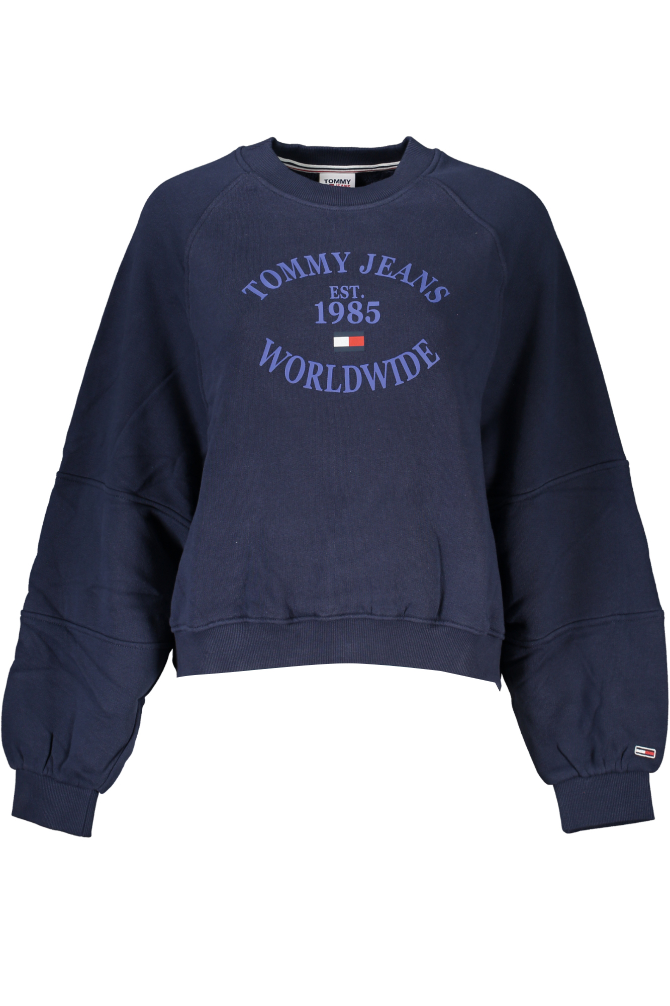 TOMMY HILFIGER FELPA SENZA ZIP DONNA - Blu