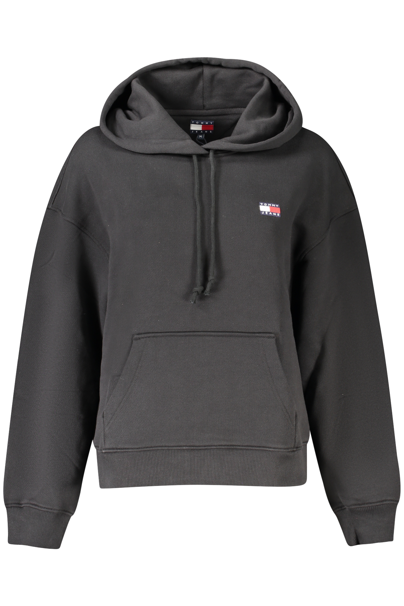 TOMMY HILFIGER FELPA SENZA ZIP DONNA - Nero