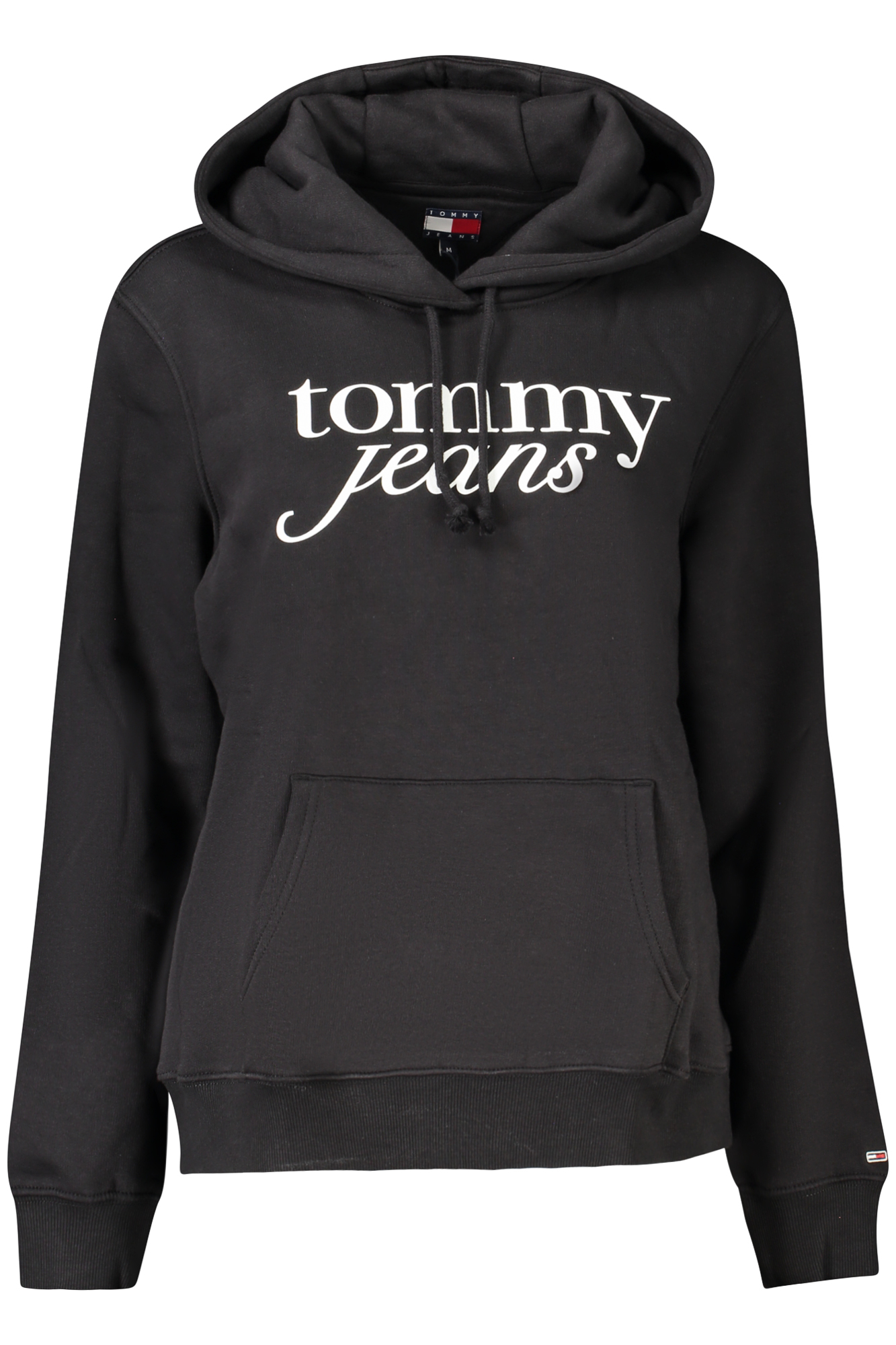 TOMMY HILFIGER FELPA SENZA ZIP DONNA - Nero