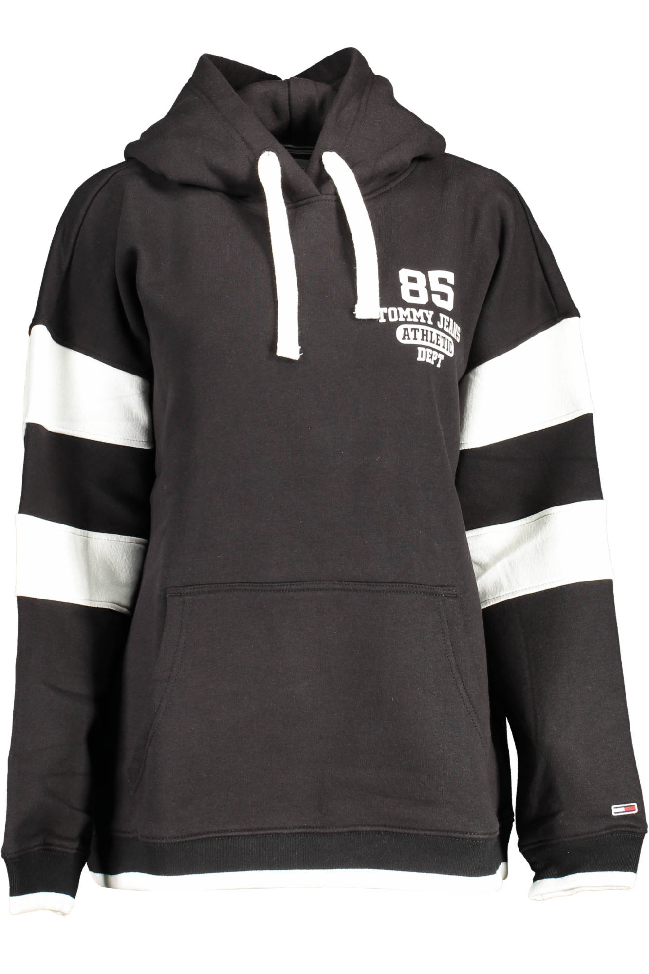 TOMMY HILFIGER FELPA SENZA ZIP DONNA - Nero