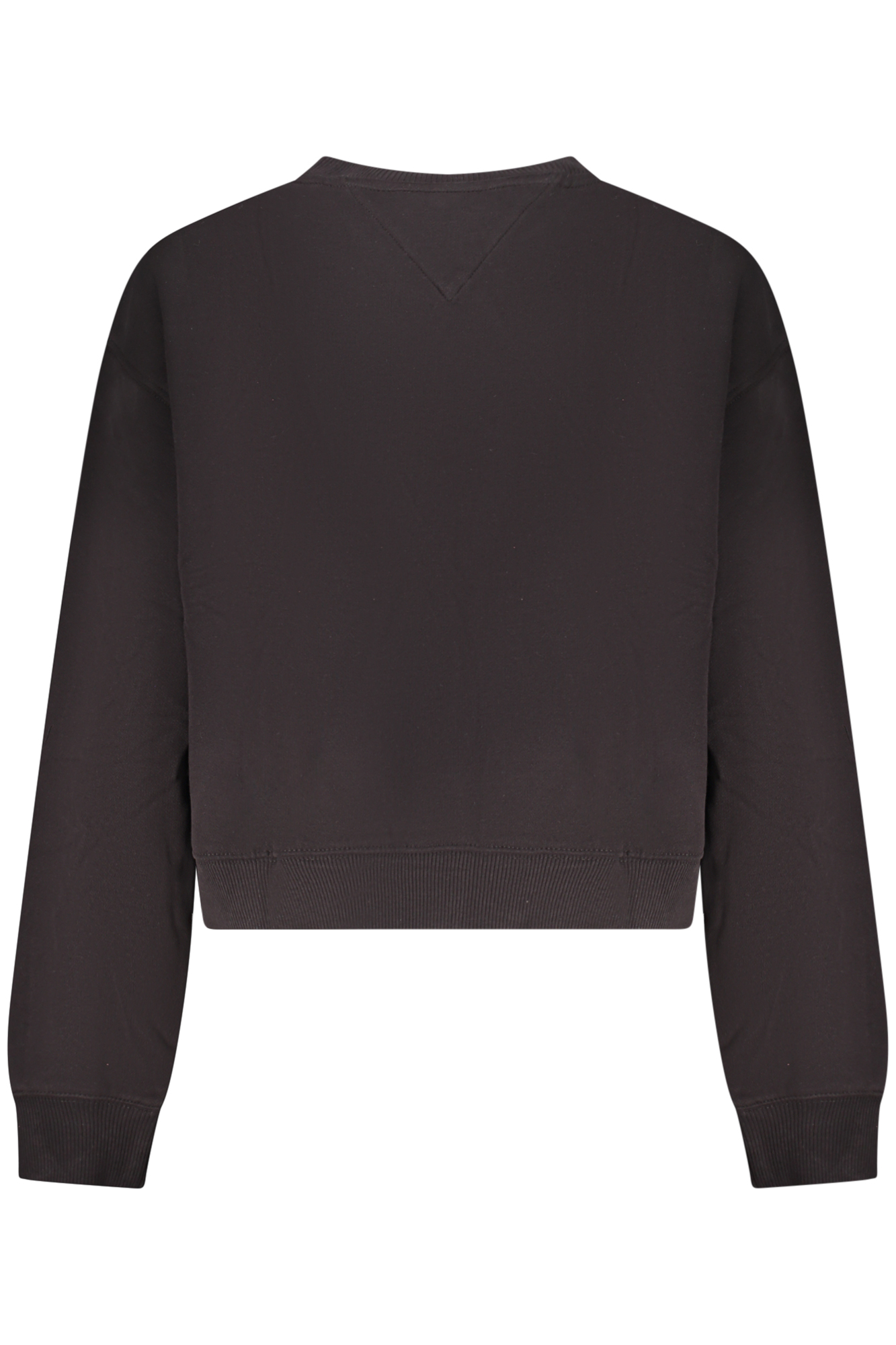TOMMY HILFIGER FELPA SENZA ZIP DONNA - Nero - immagine 2