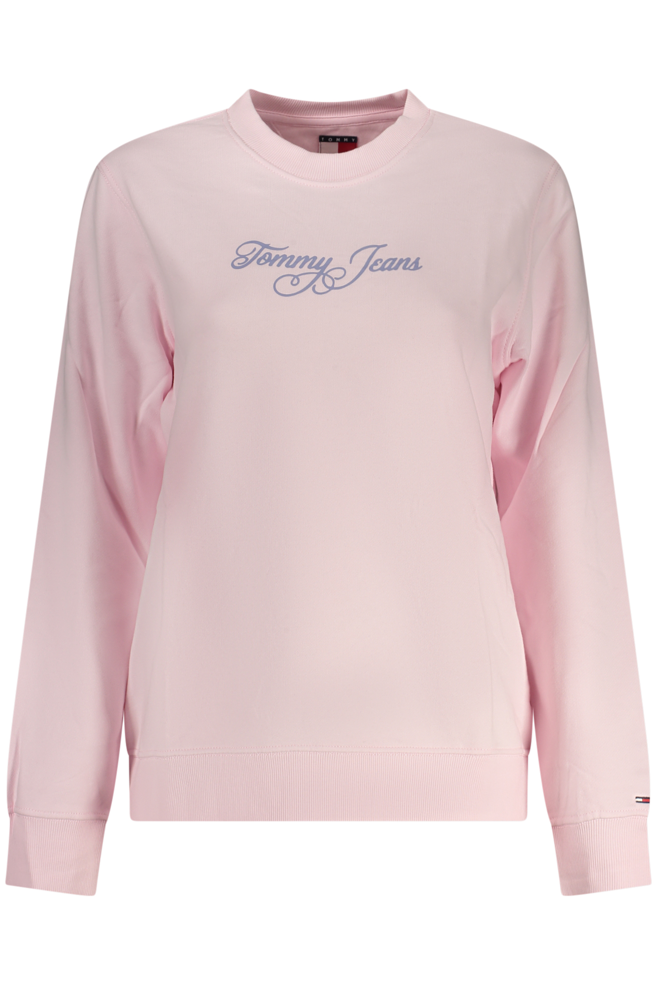 TOMMY HILFIGER FELPA SENZA ZIP DONNA - Rosa
