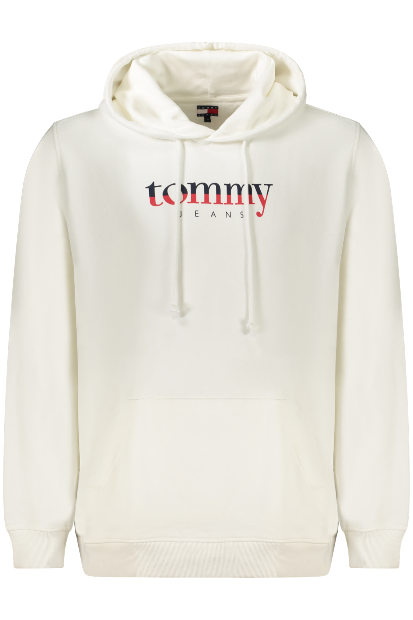 TOMMY HILFIGER FELPA SENZA ZIP UOMO - Bianco