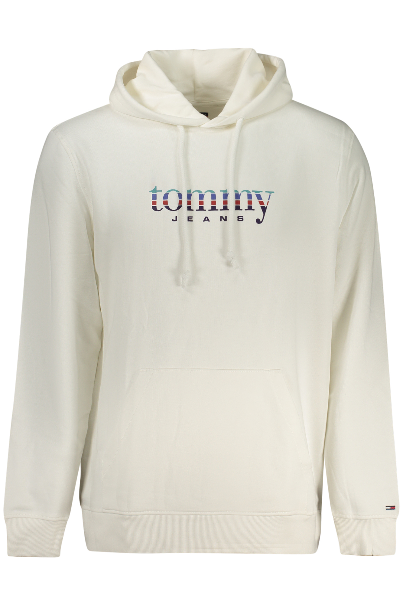 TOMMY HILFIGER FELPA SENZA ZIP UOMO - Bianco