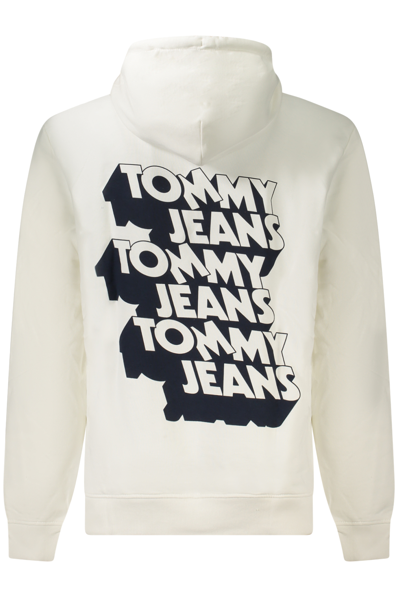 TOMMY HILFIGER FELPA SENZA ZIP UOMO - Bianco - immagine 2