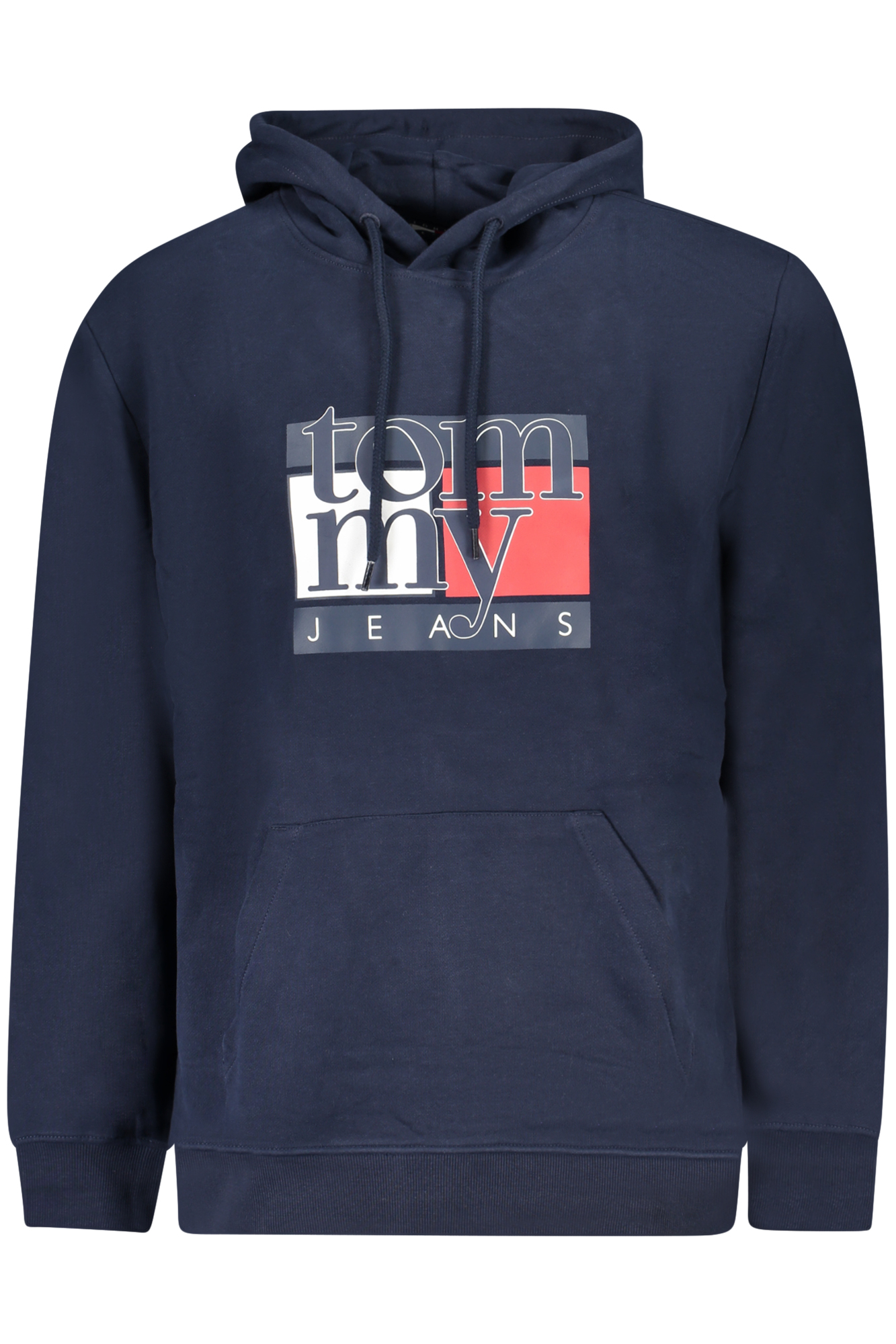 TOMMY HILFIGER FELPA SENZA ZIP UOMO - Blu