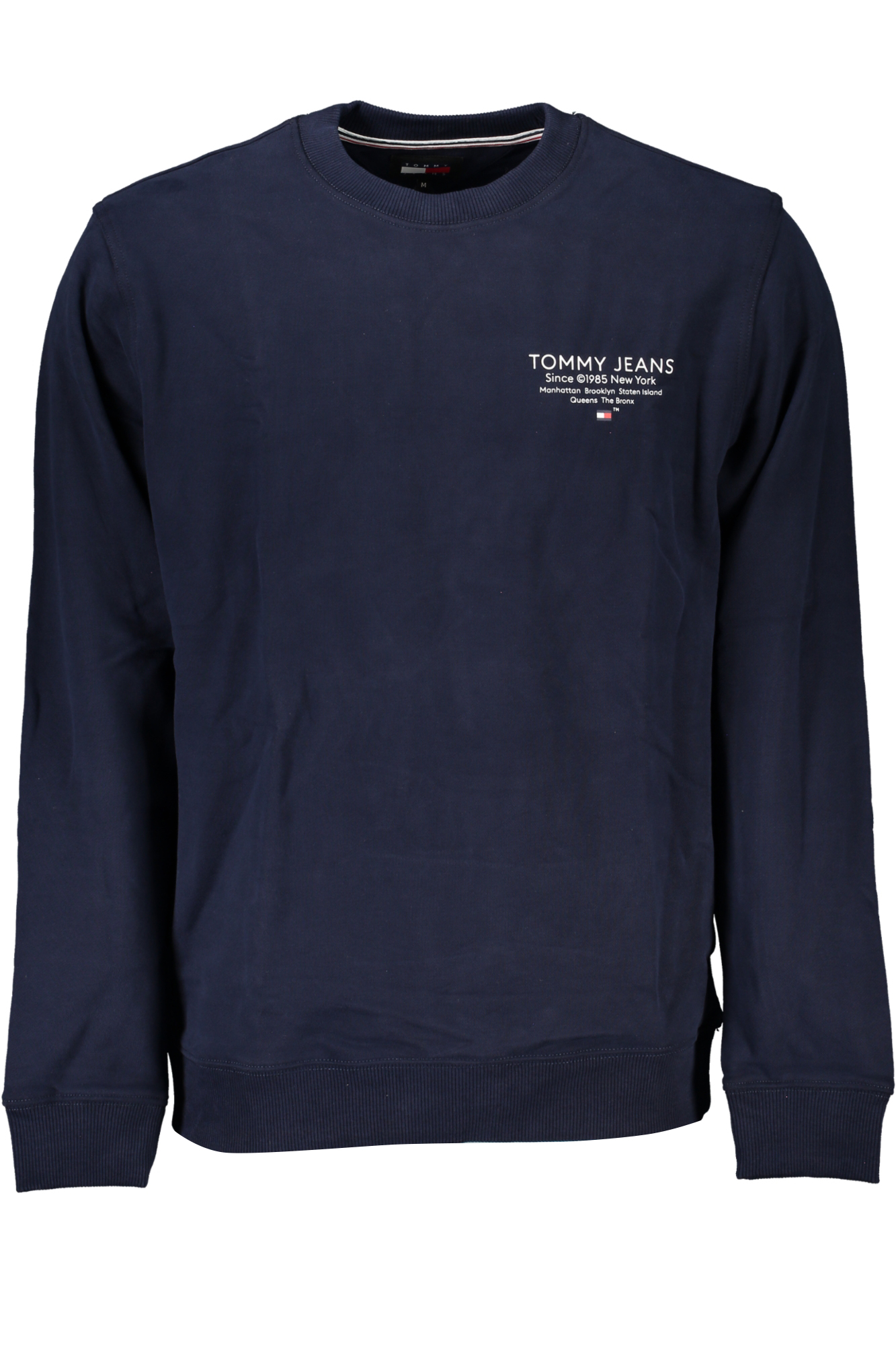 TOMMY HILFIGER FELPA SENZA ZIP UOMO - Blu