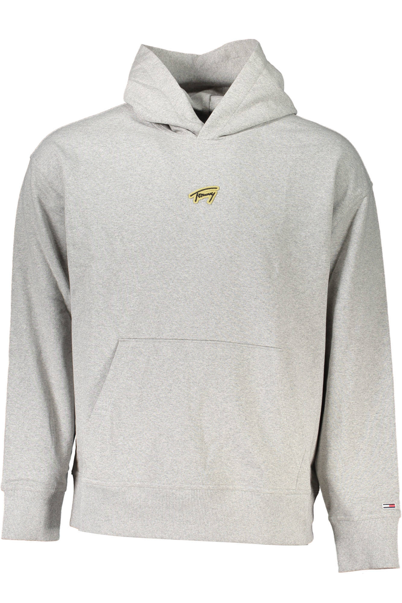 TOMMY HILFIGER FELPA SENZA ZIP UOMO - Grigio