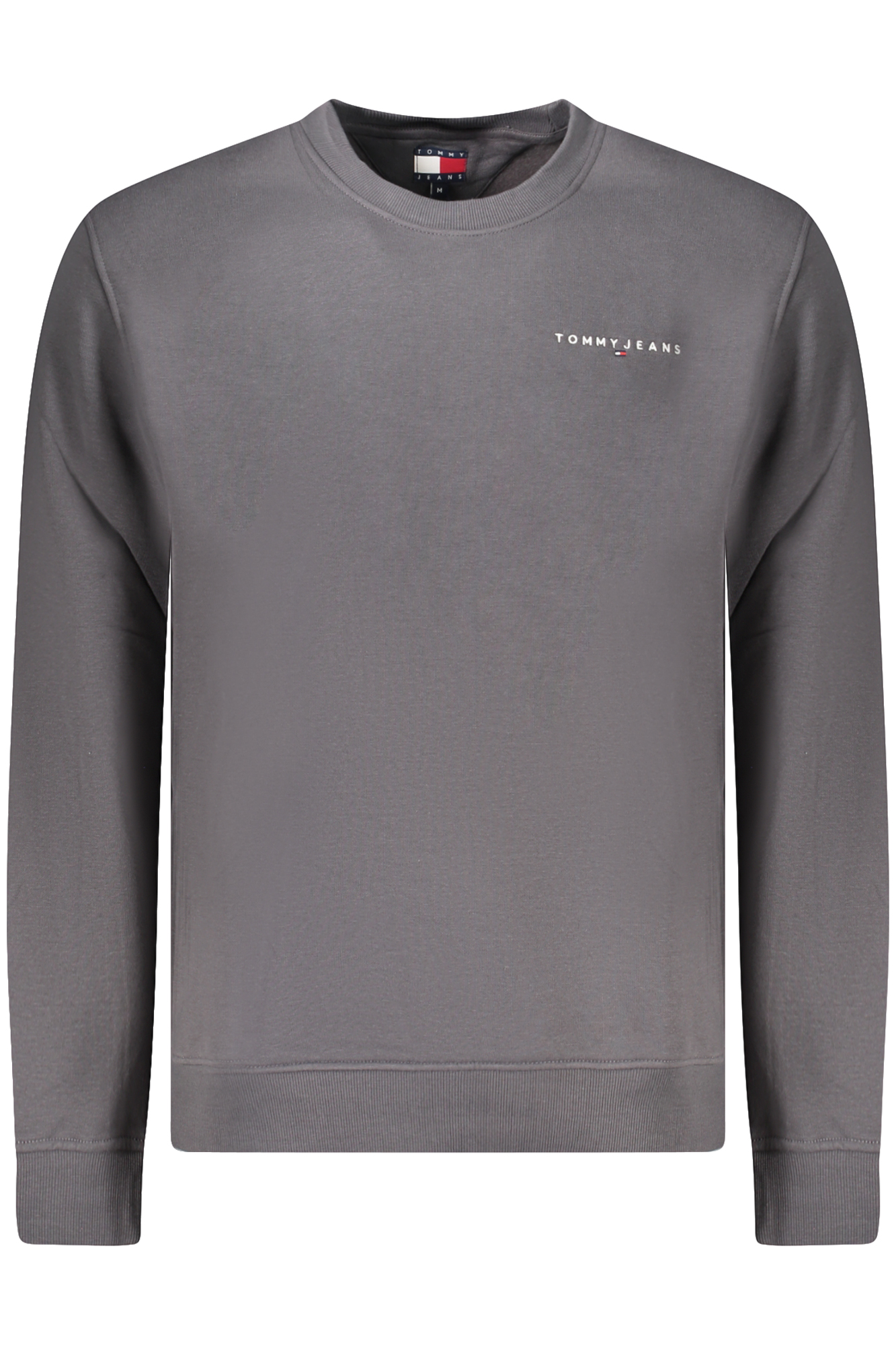 TOMMY HILFIGER FELPA SENZA ZIP UOMO - Grigio