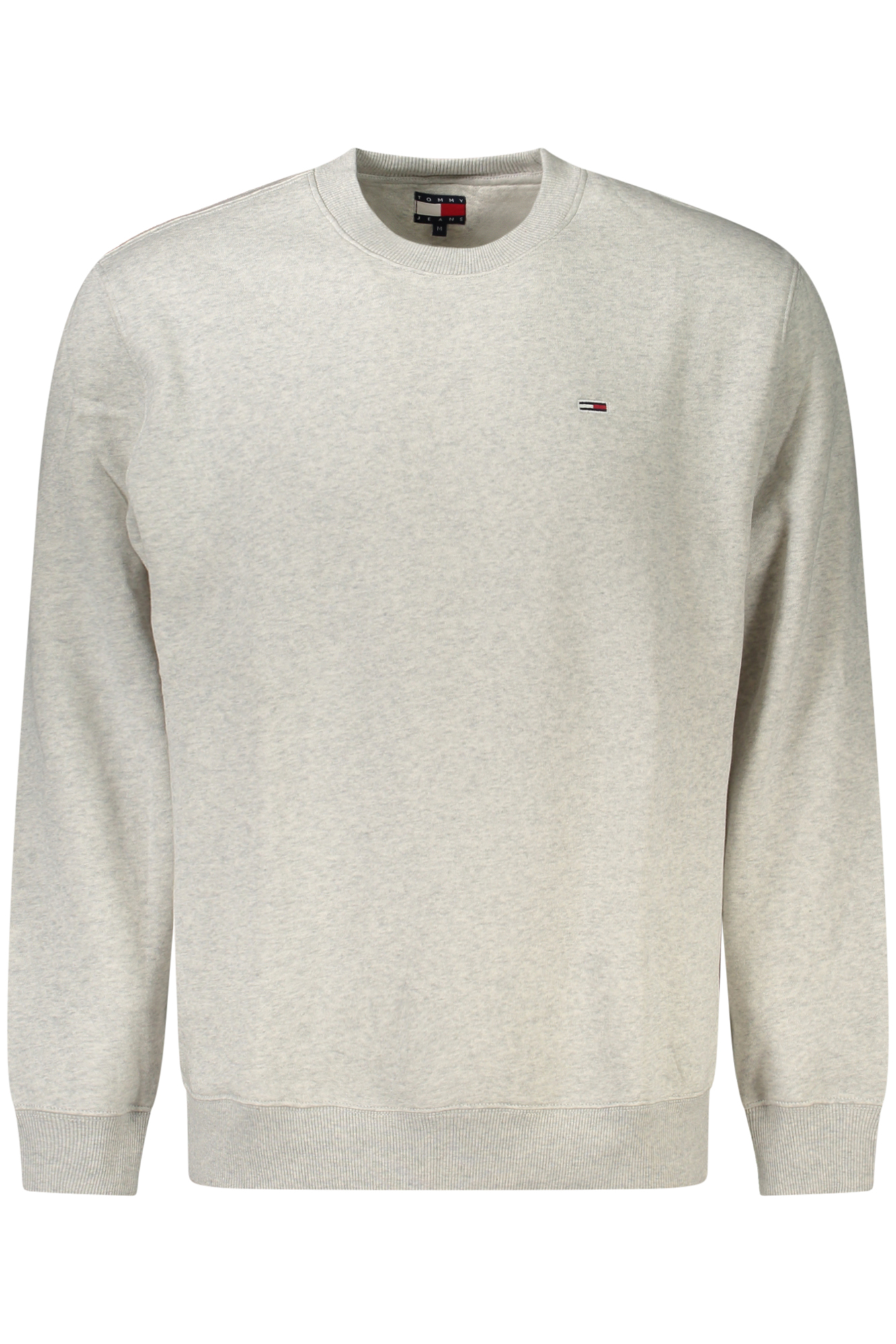 TOMMY HILFIGER FELPA SENZA ZIP UOMO - Grigio