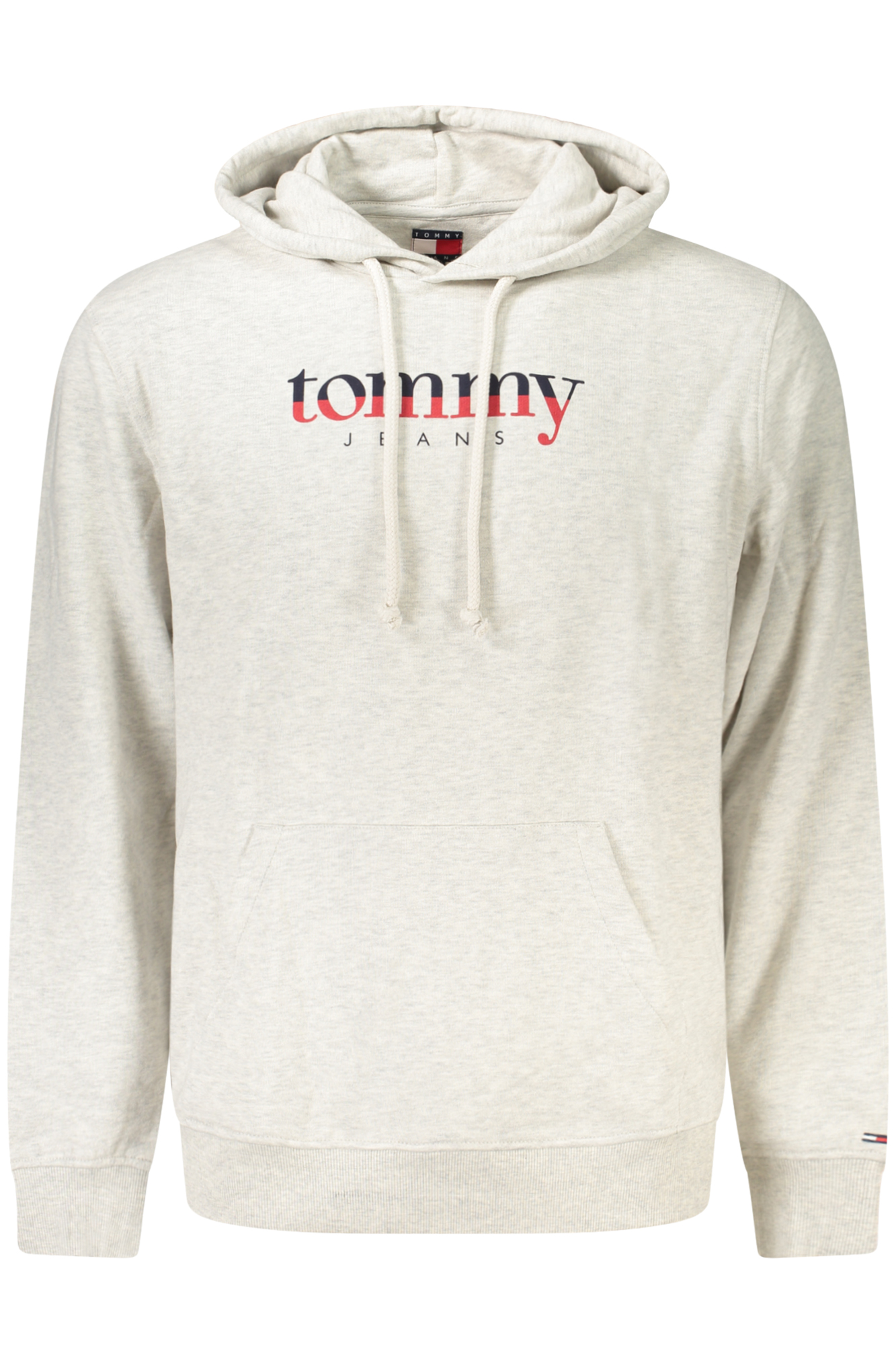 TOMMY HILFIGER FELPA SENZA ZIP UOMO - Grigio