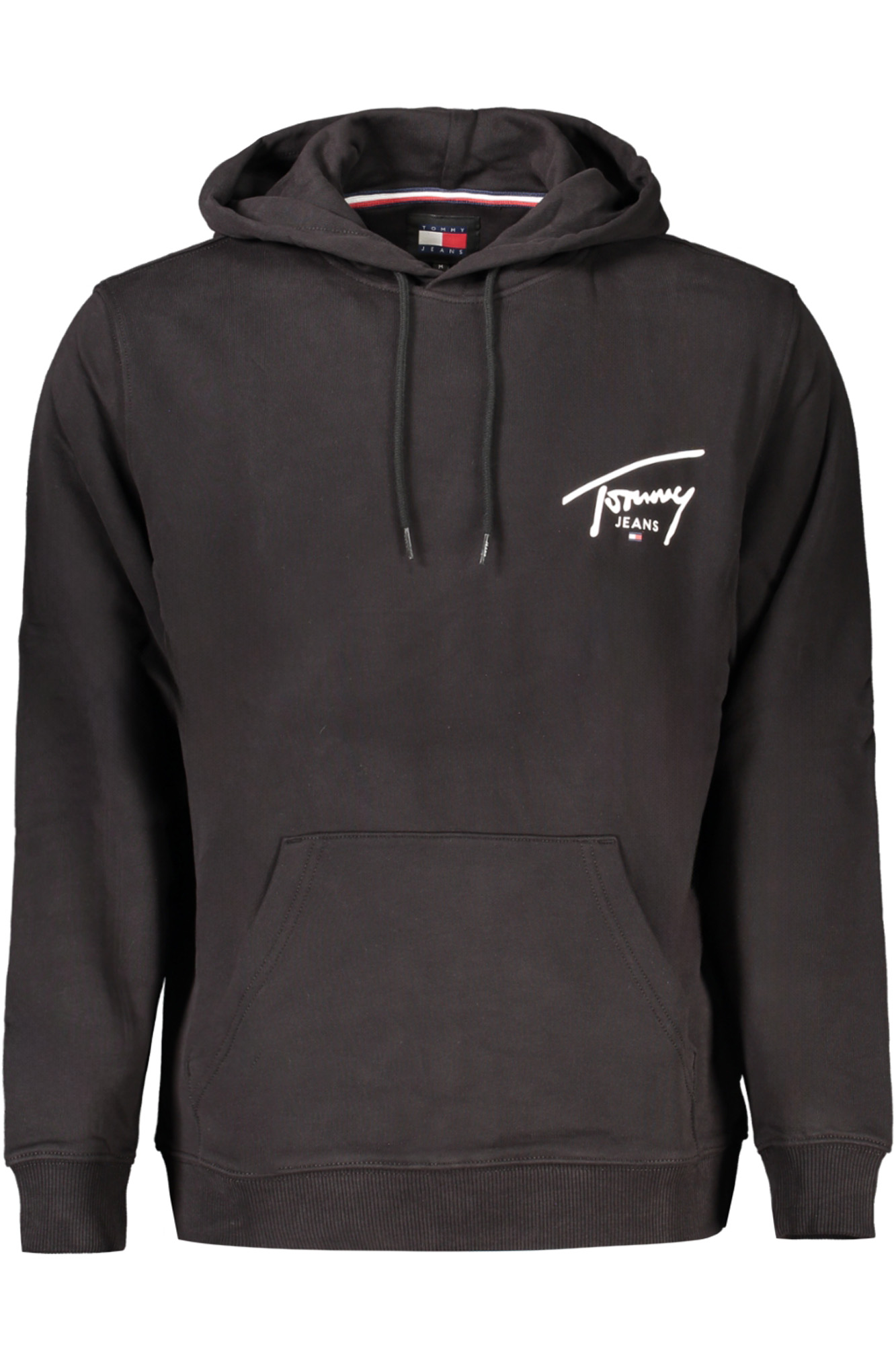 TOMMY HILFIGER FELPA SENZA ZIP UOMO - Nero