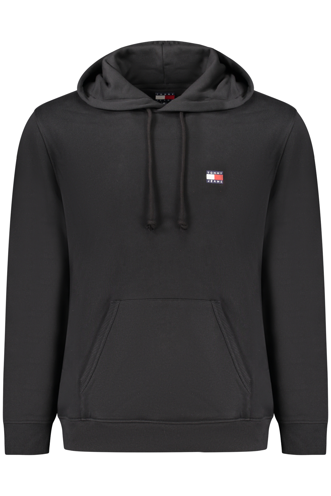 TOMMY HILFIGER FELPA SENZA ZIP UOMO - Nero