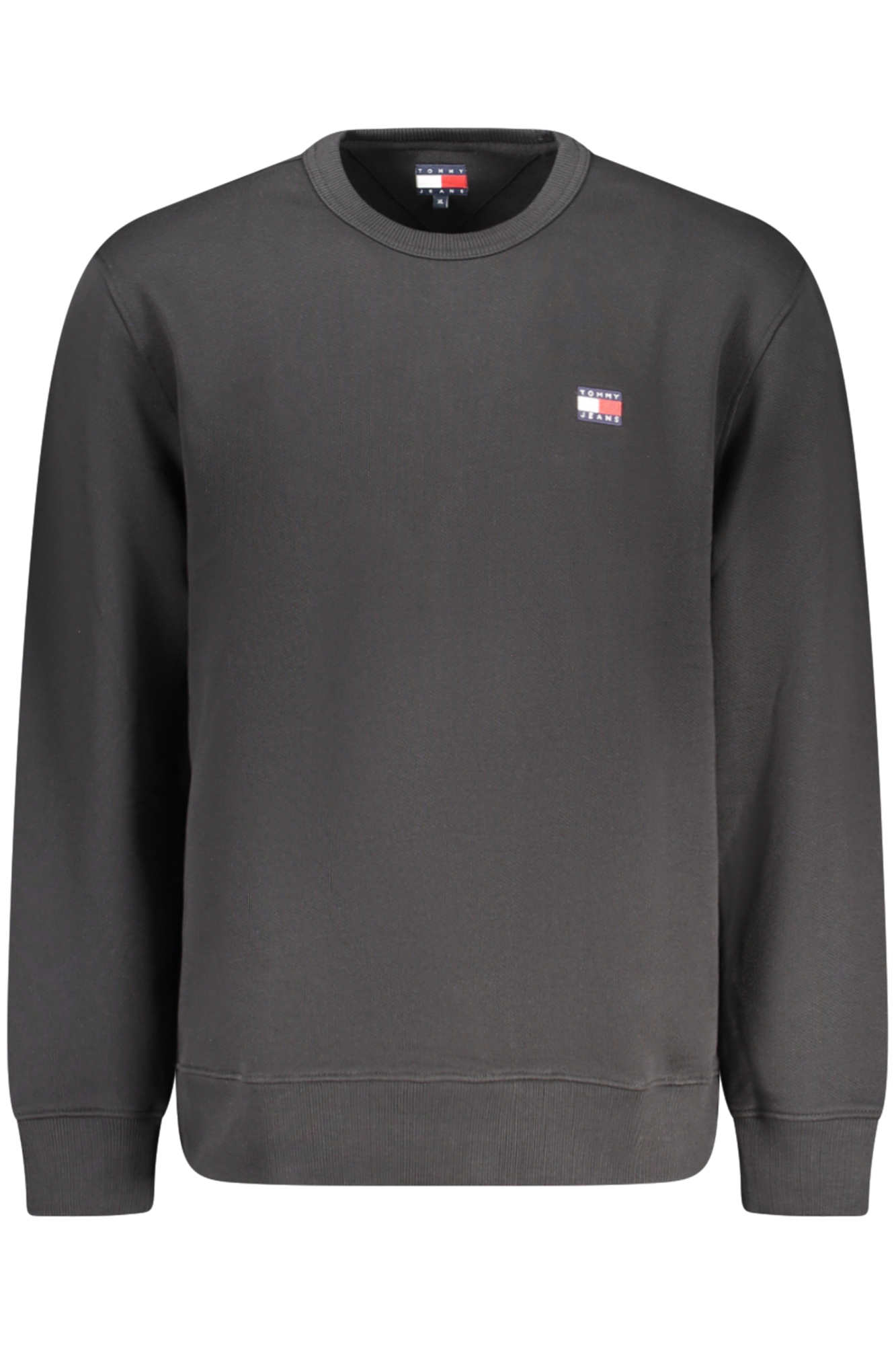 TOMMY HILFIGER FELPA SENZA ZIP UOMO - Nero