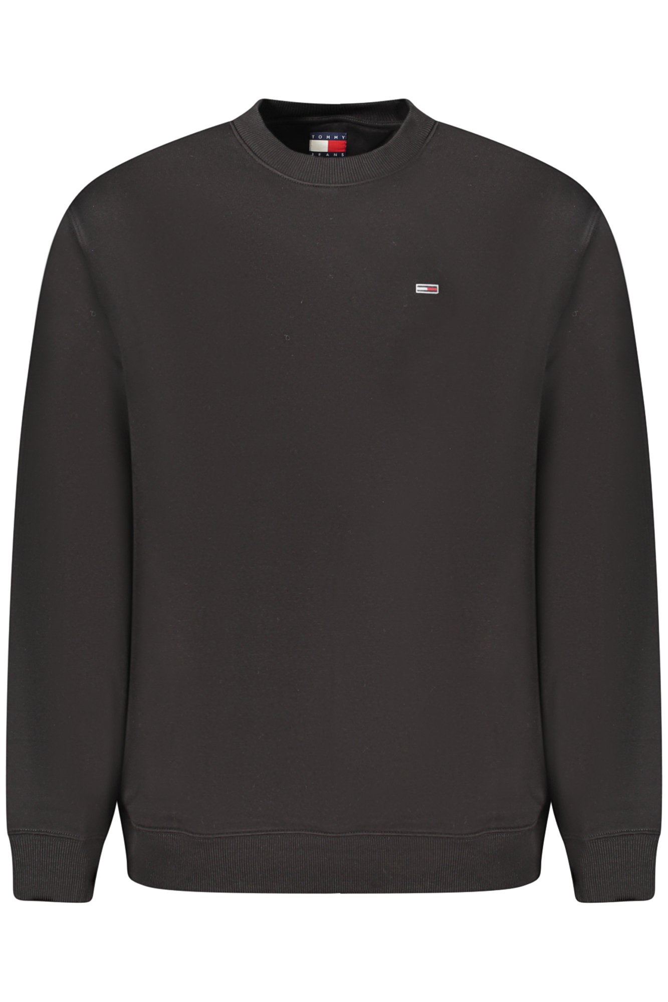 TOMMY HILFIGER FELPA SENZA ZIP UOMO - Nero