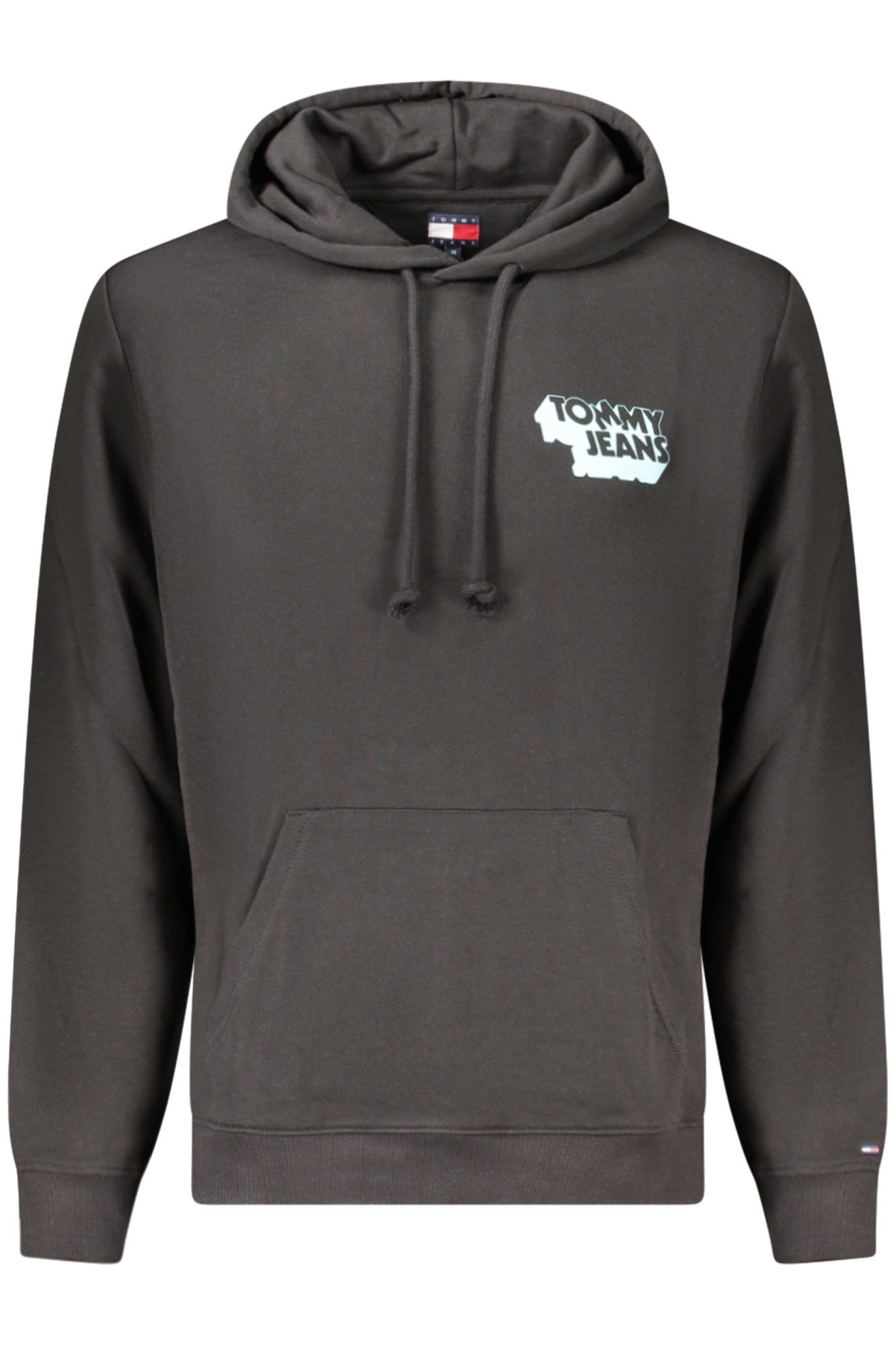 TOMMY HILFIGER FELPA SENZA ZIP UOMO - Nero