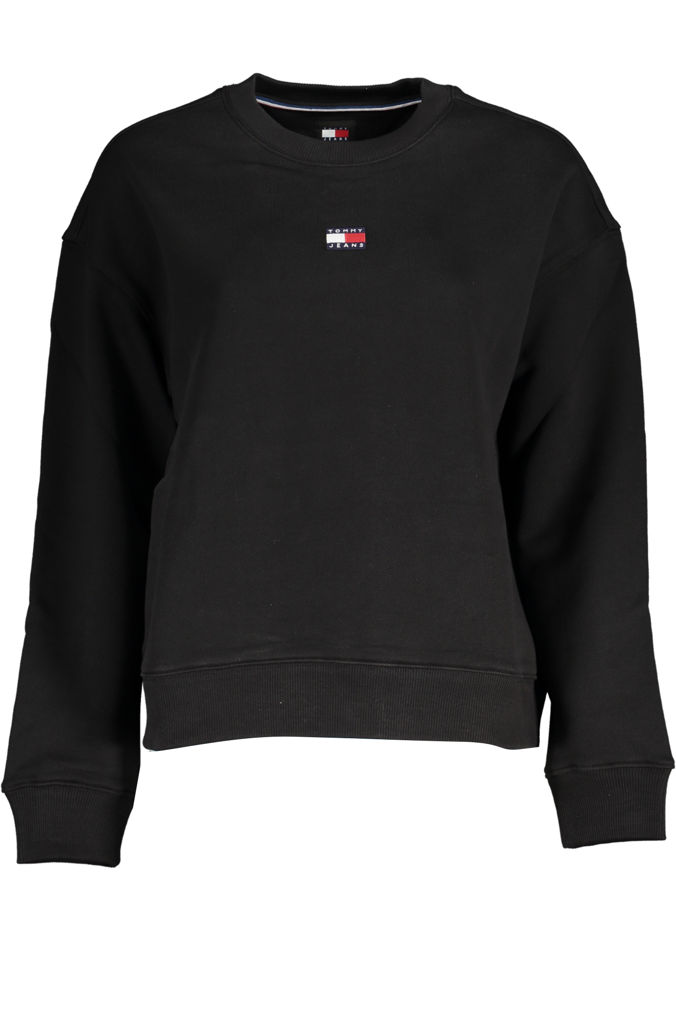 TOMMY HILFIGER FELPA SENZA ZIP UOMO - Nero