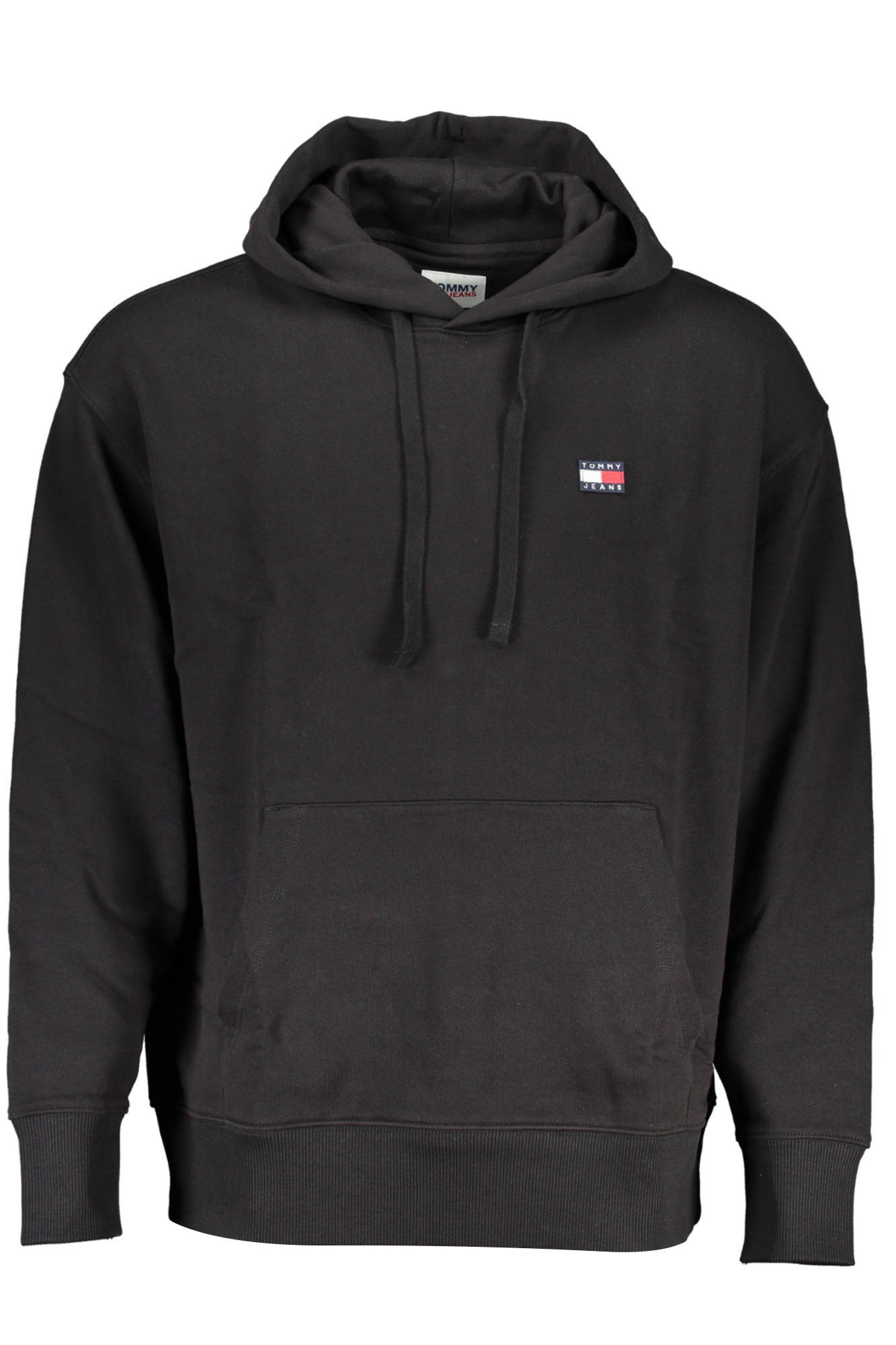 TOMMY HILFIGER FELPA SENZA ZIP UOMO - Nero