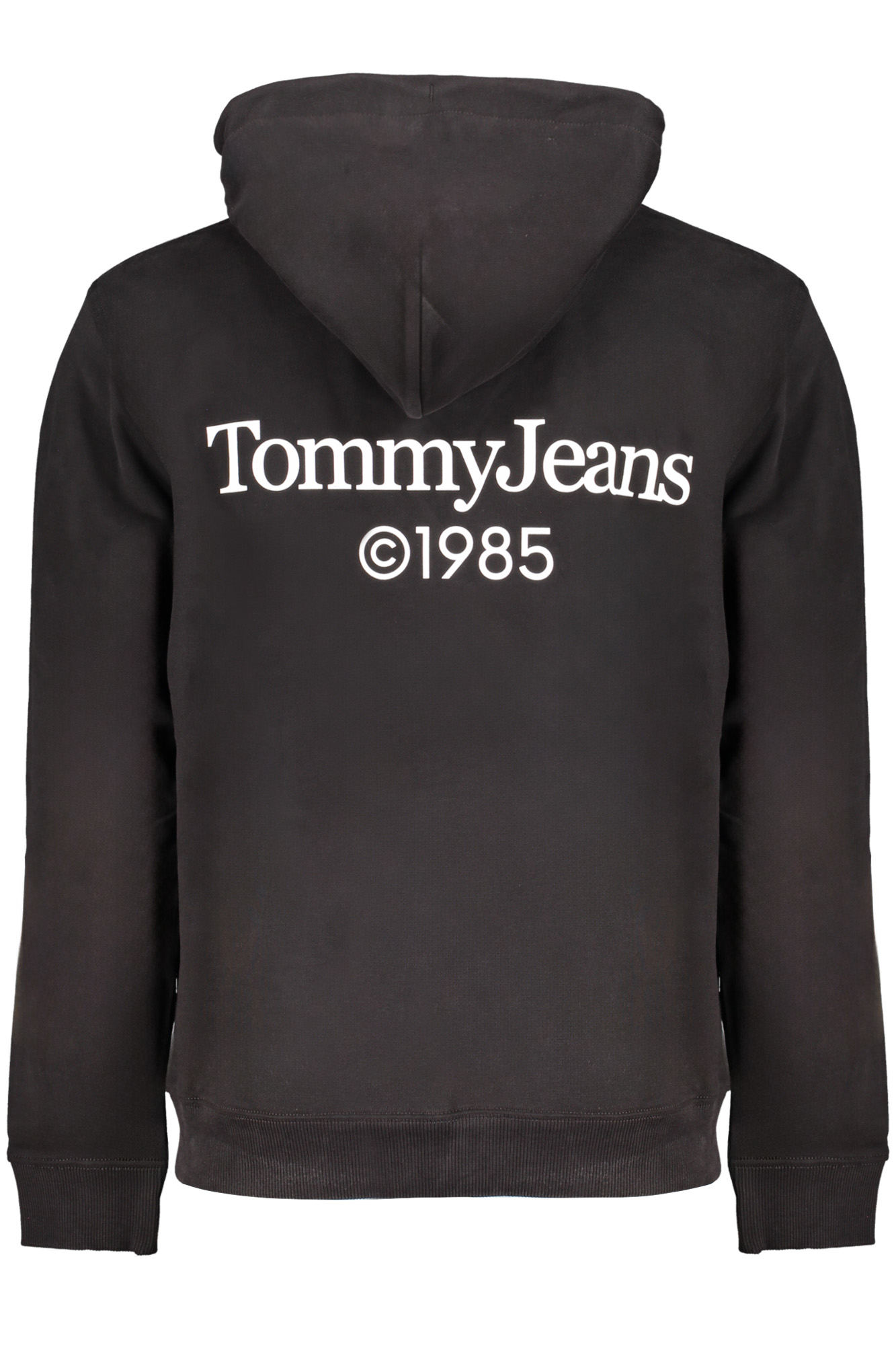 TOMMY HILFIGER FELPA SENZA ZIP UOMO - Nero - immagine 2