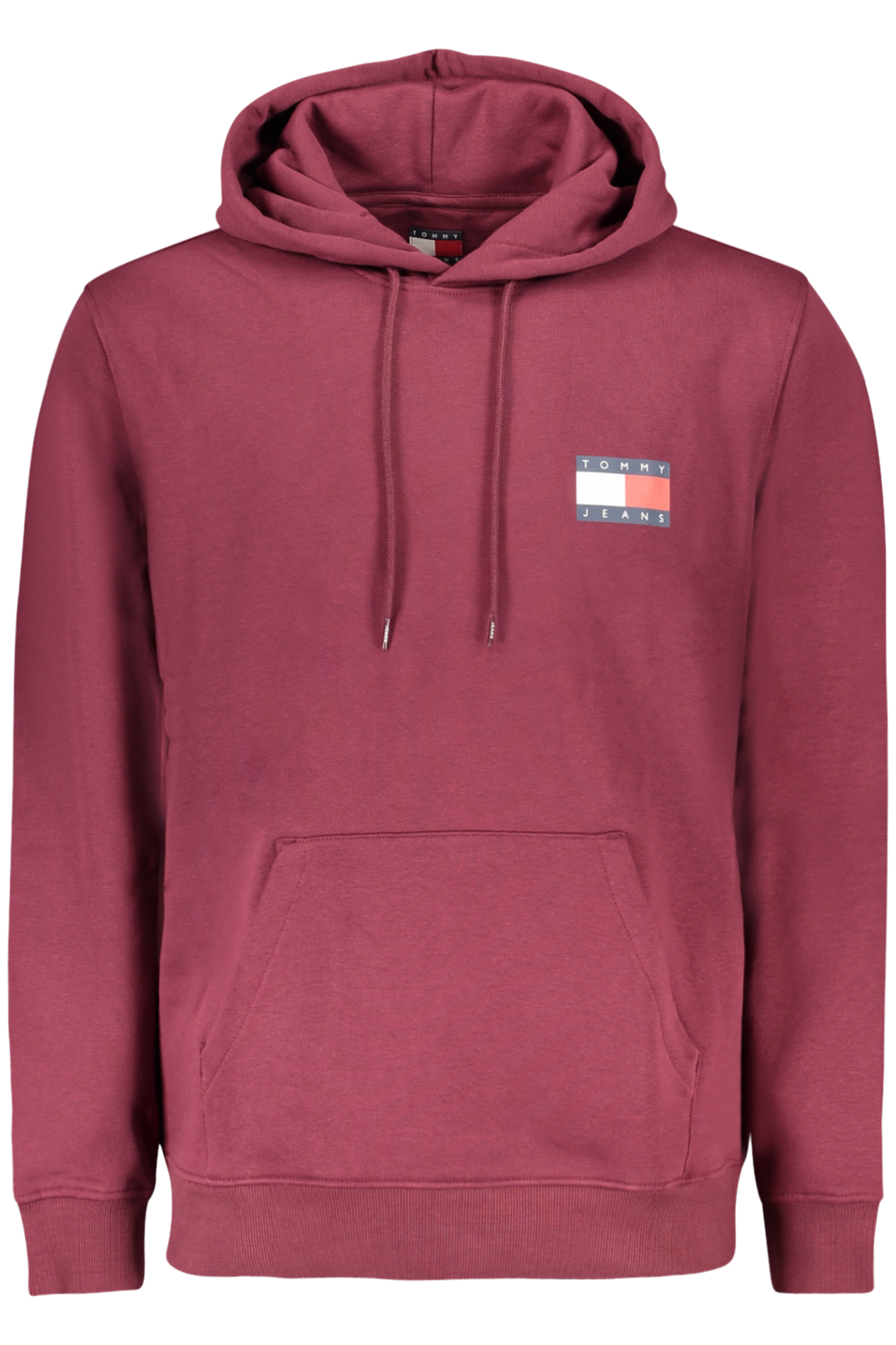 TOMMY HILFIGER FELPA SENZA ZIP UOMO - Rosso