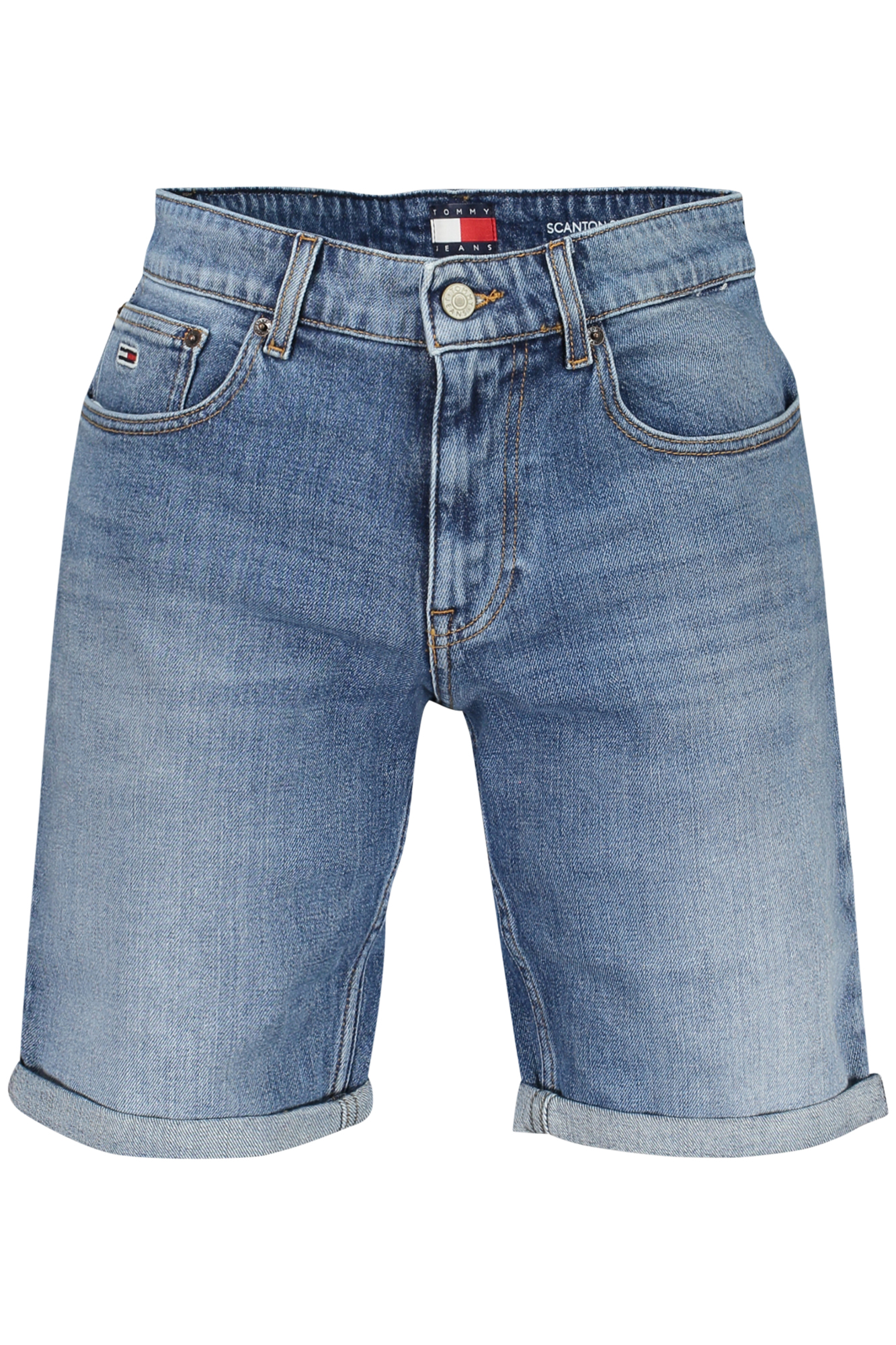 TOMMY HILFIGER JEANS SHORT UOMO - Blu