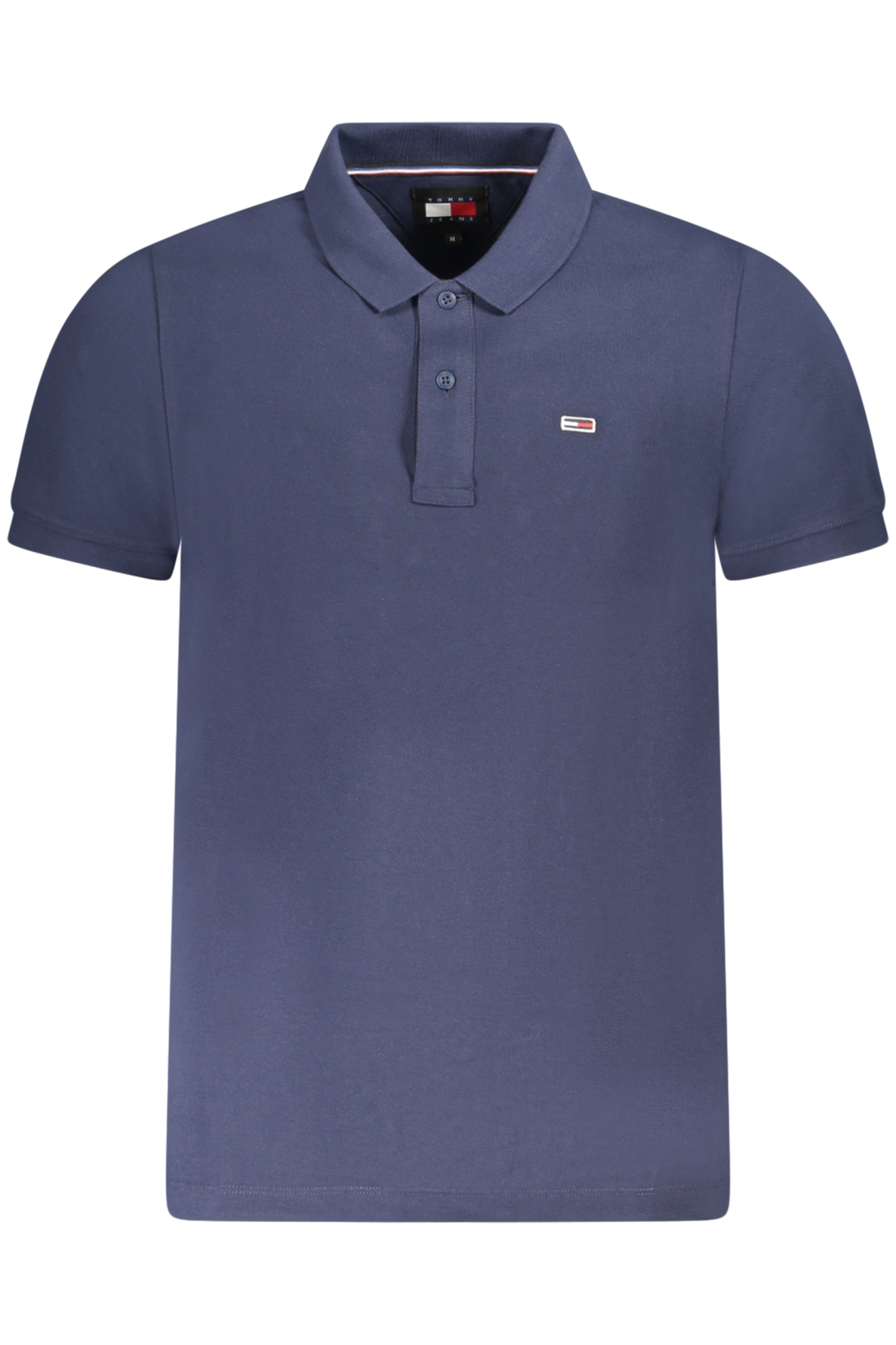 TOMMY HILFIGER POLO MANICHE CORTE UOMO - Blu