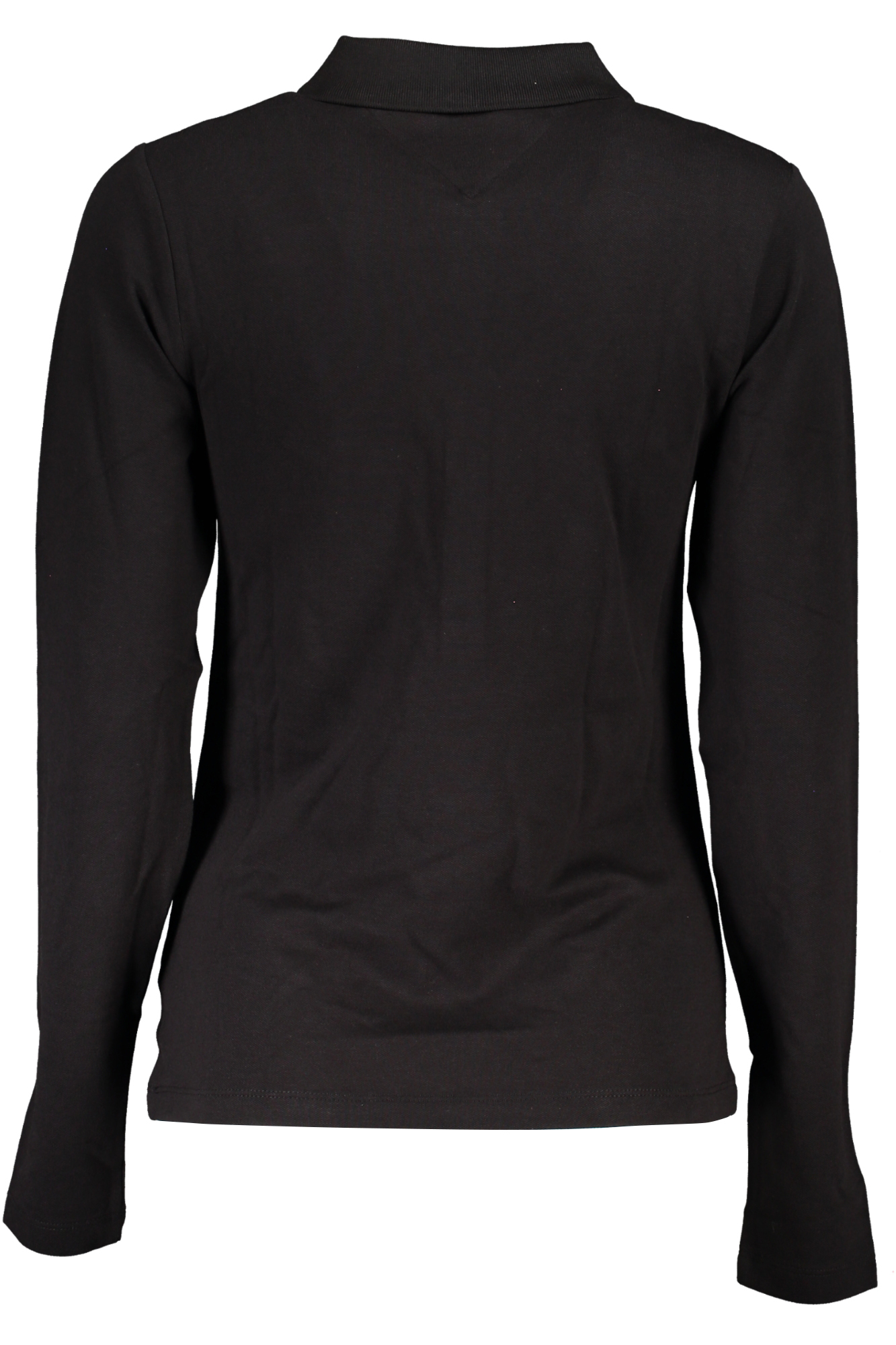 TOMMY HILFIGER POLO MANICHE LUNGHE DONNA - Nero - immagine 2