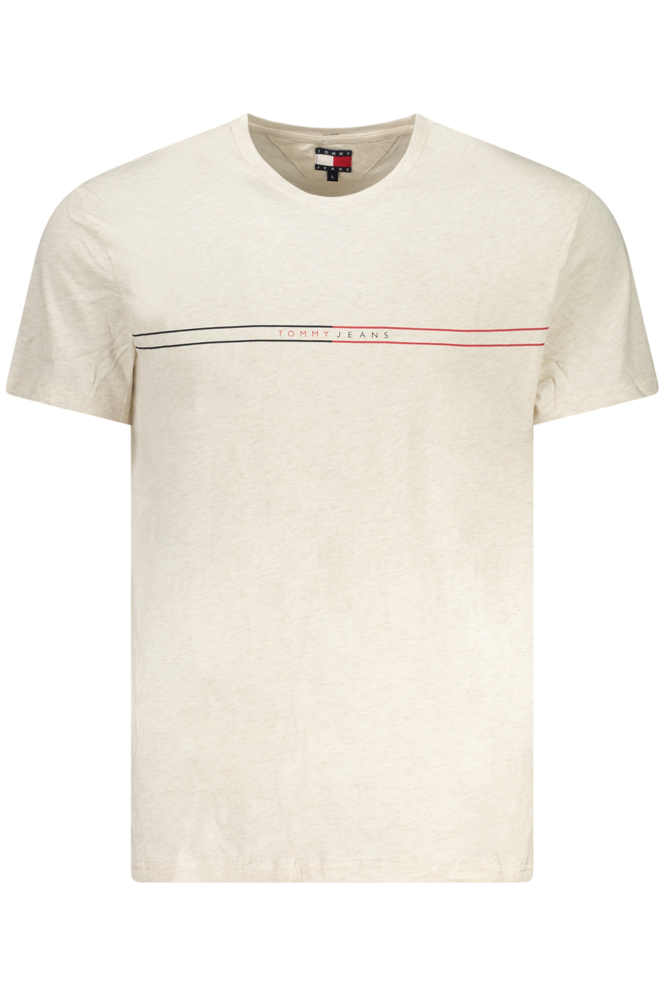 TOMMY HILFIGER T-SHIRT MANICHE CORTE UOMO - Beige